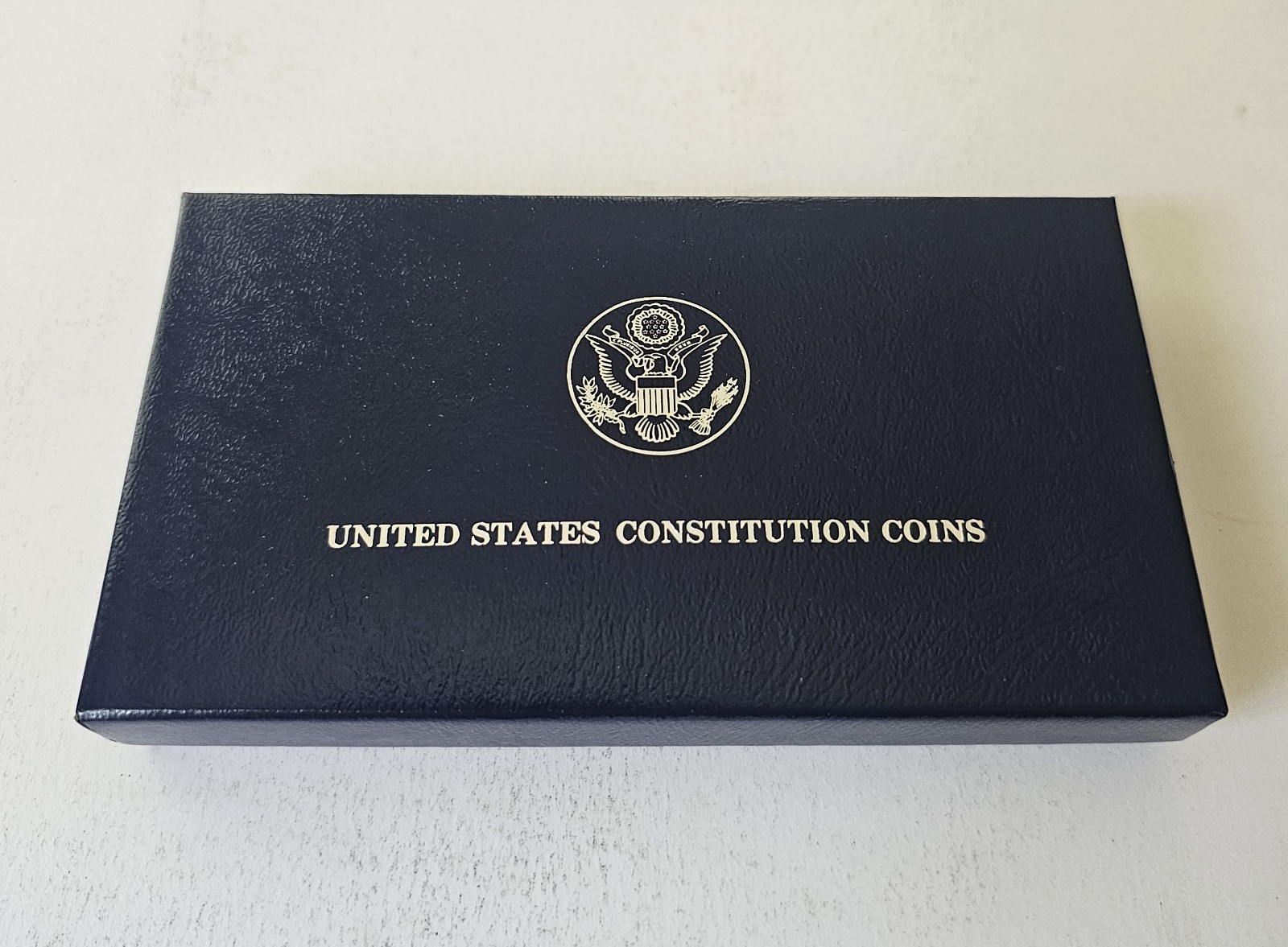 Silver 1987 S U.S. Constitution Commemorative Silver Dollar Proof OGP COA Silver 1987 S U.S. Constitution Commemorative Silver Dollar Proof OGP COA