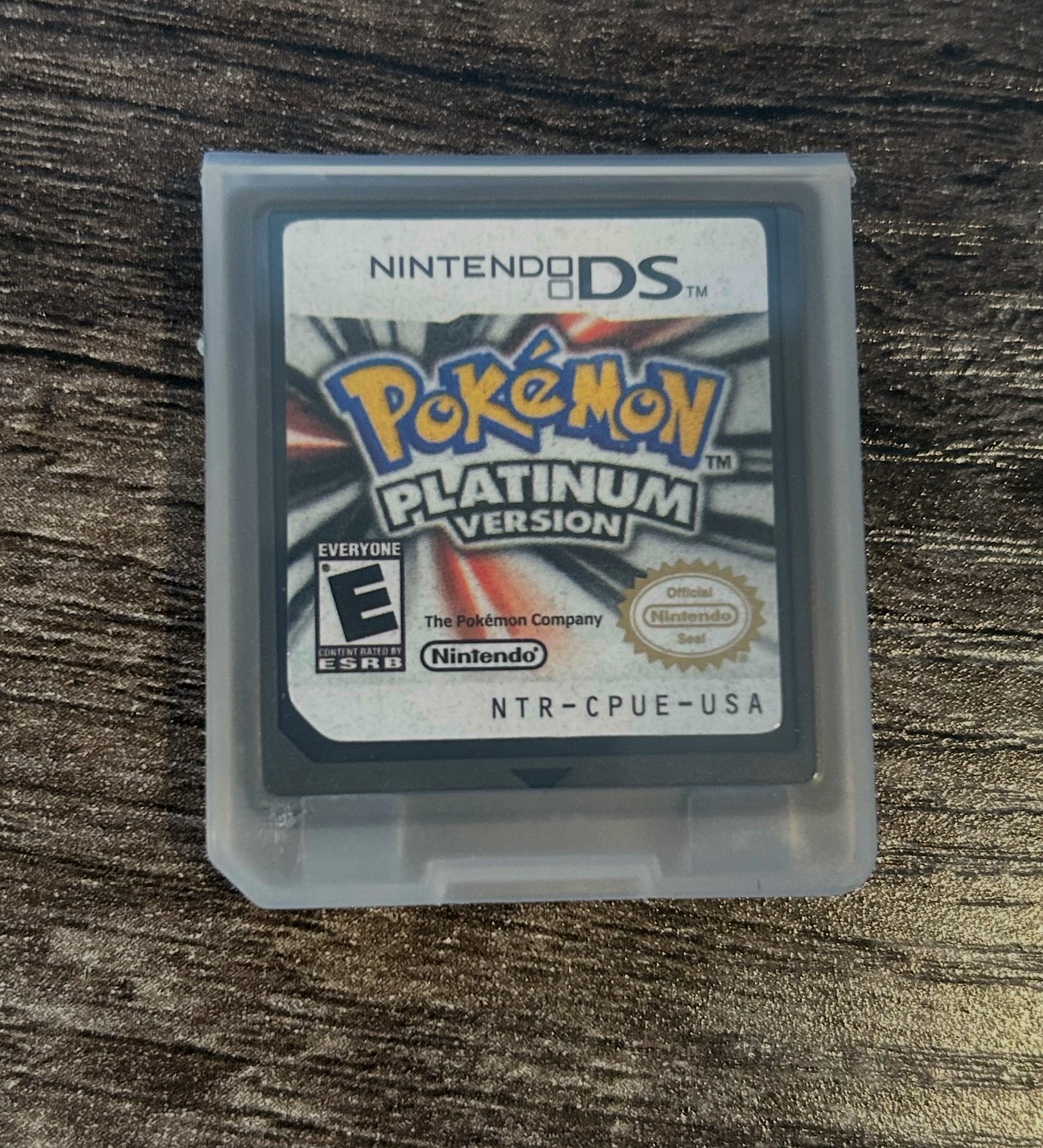 Pokemon Platinum Version for Nintendo DS/NDS/3DS game w/ case (2009) VG USA Pokemon Platinum Version for Nintendo DS/NDS/3DS game w/ case (2009) VG USA