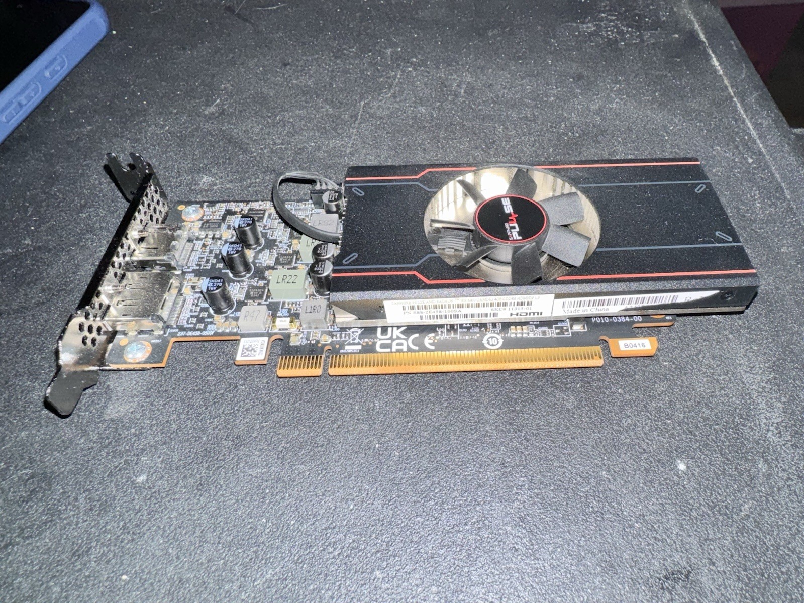 SAPPHIRE PULSE AMD Radeon RX 6400 4GB Low Profile Single-Slot GPU SAPPHIRE PULSE AMD Radeon RX 6400 4GB Low Profile Single-Slot GPU