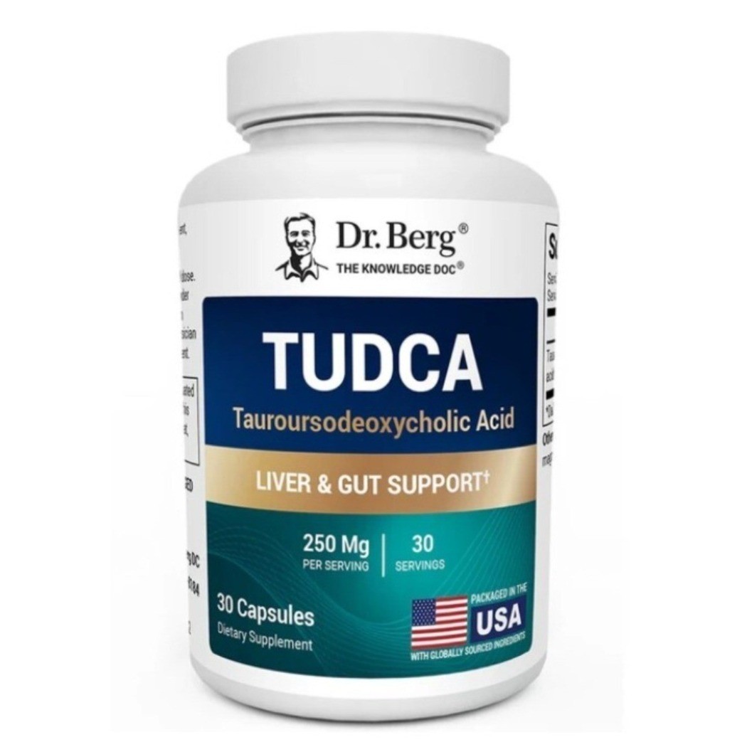 1-3 bottles TUDCA Tauroursodeoxycholic Acid supplement 250 mg,30 Caps EXP: 2027