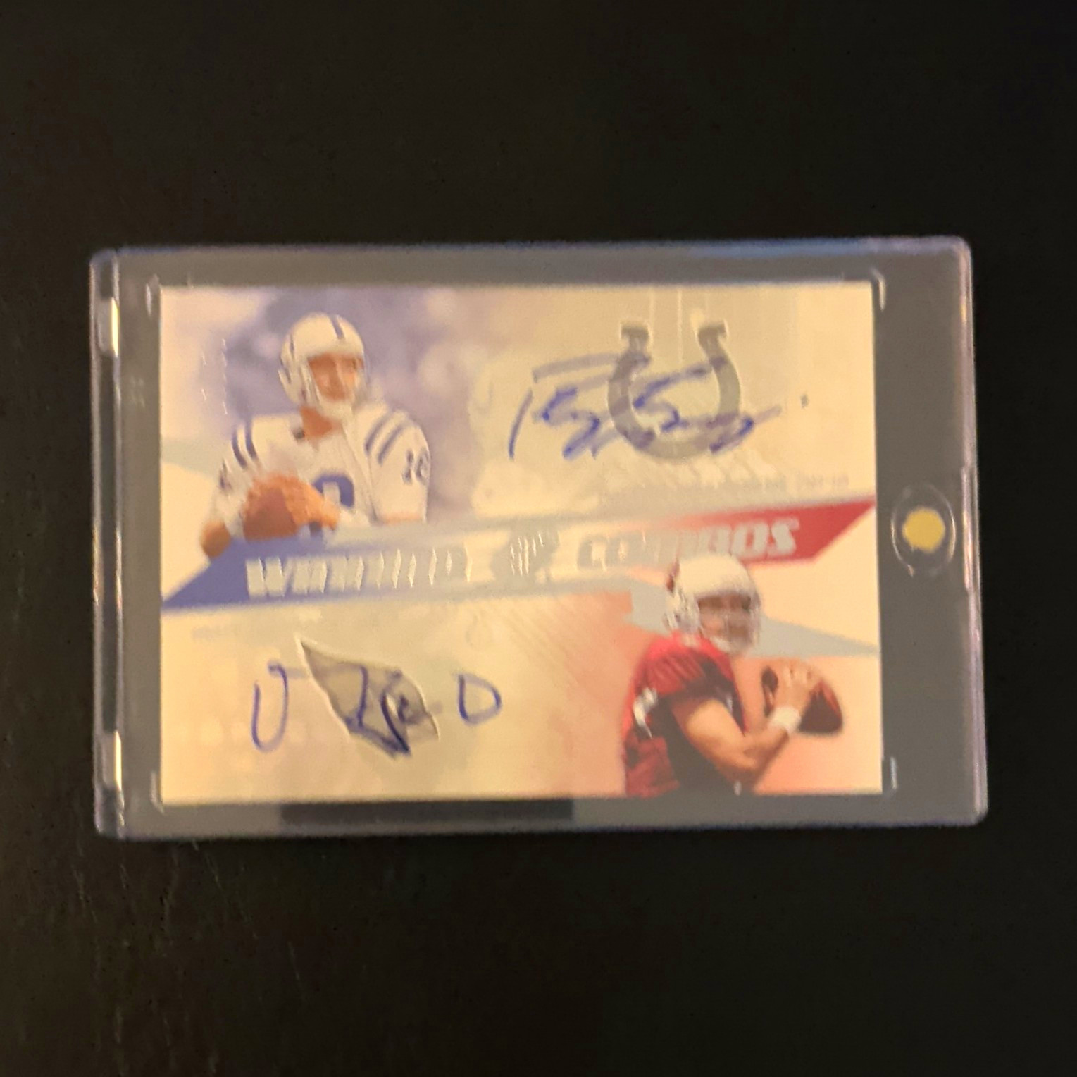 Upper Deck 2006 SPx Winning Combos Peyton Manning Matt Leinart Auto WC-ML Upper Deck 2006 SPx Winning Combos Peyton Manning Matt Leinart Auto WC-ML
