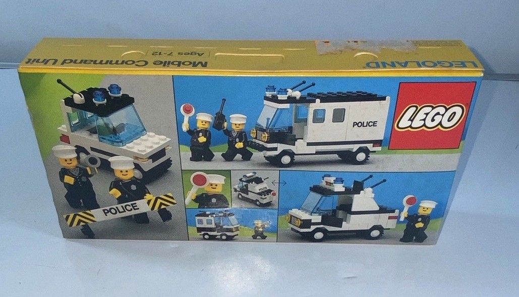 Vintage 1986 LEGO LEGOLAND Town #6676 Mobile POLICE COMMAND Unit —  NIB  NO RES