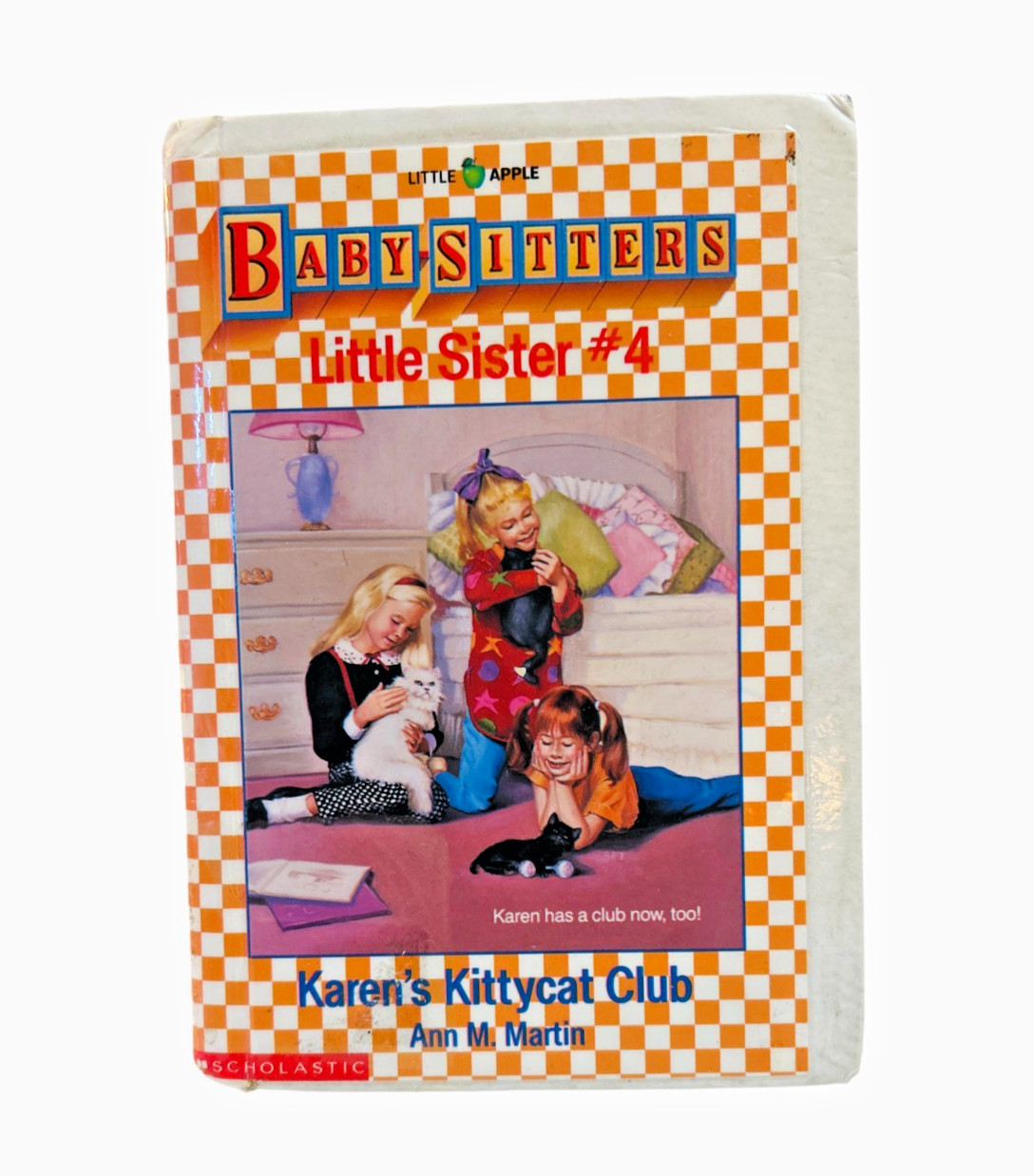 Karen\'s Kittycat Club Ex-Library Hardcover – Baby-Sitters Little Sister #4