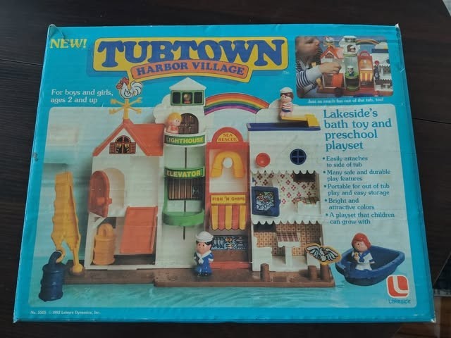 Vintage Lakeside Tubtown Harbor Village in box Vintage Lakeside Tubtown Harbor Village in box