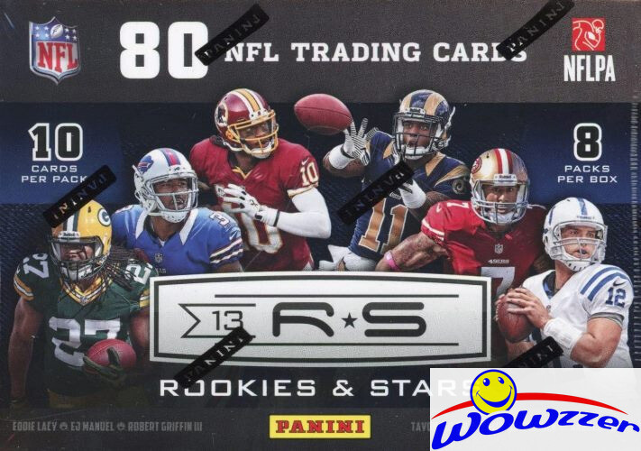 2013 Panini Rookies & Stars Football HUGE Sealed Blaster Box-Travis Kelce RC Yr