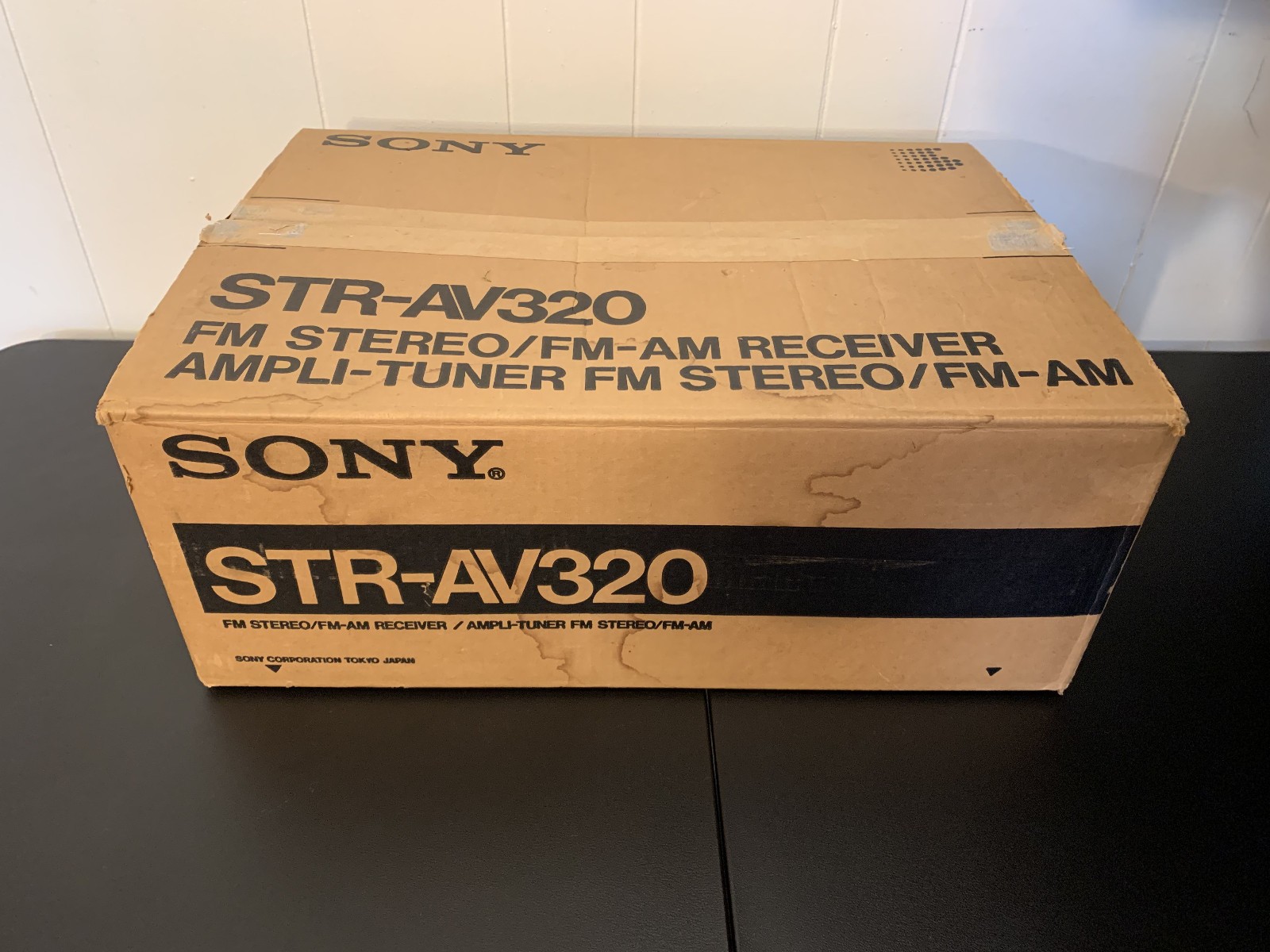 Sony STR-AV320 FM/AM/Video AV Control Center 2 Channel Stereo Receiver Tested 