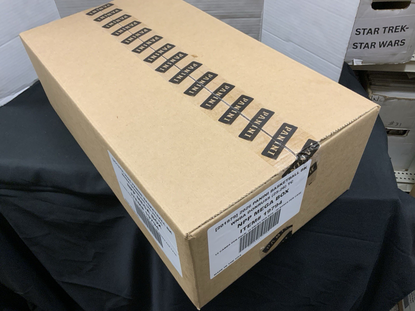 2026 Panini Donruss WNBA Basketball Factory Sealed Mega Case Of 20 Boxes