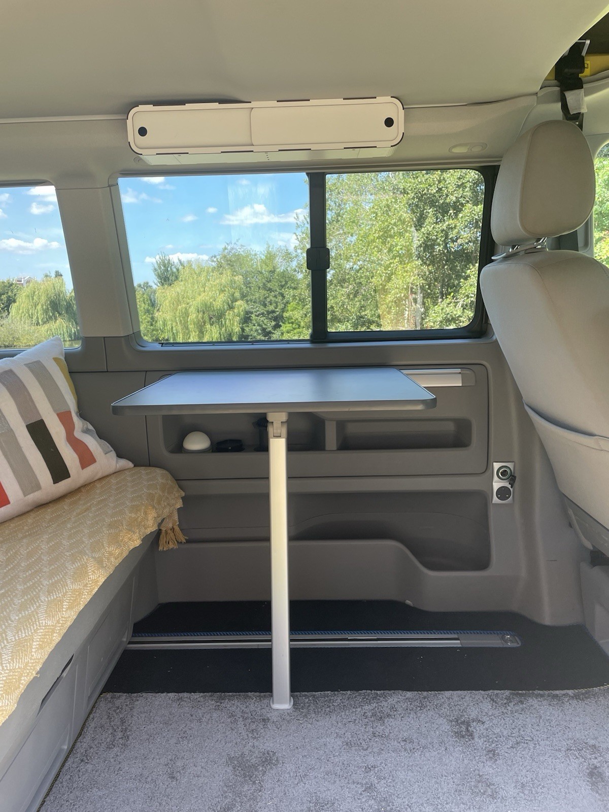 VW California Overhead Top Storage Locker. VW California Overhead Top Storage Locker.