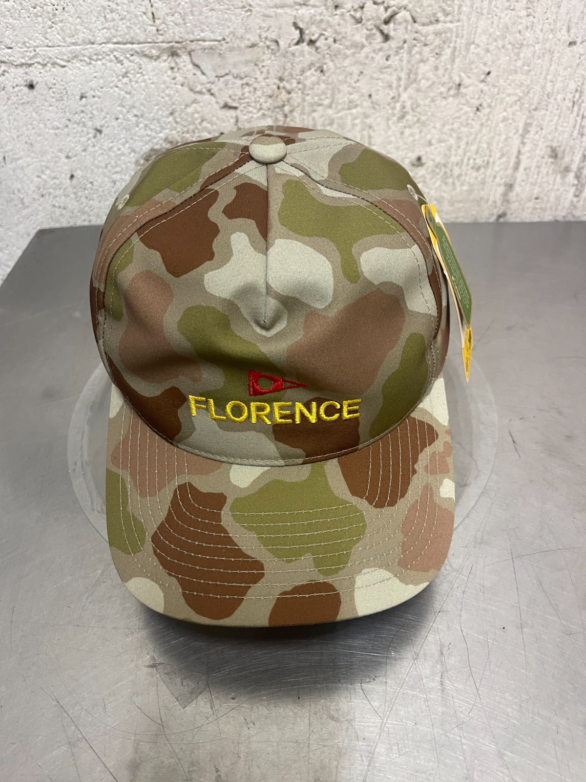 Florence Marine X Unisex Adjustable Snapback Camouflage Hat Cap One Size NWT