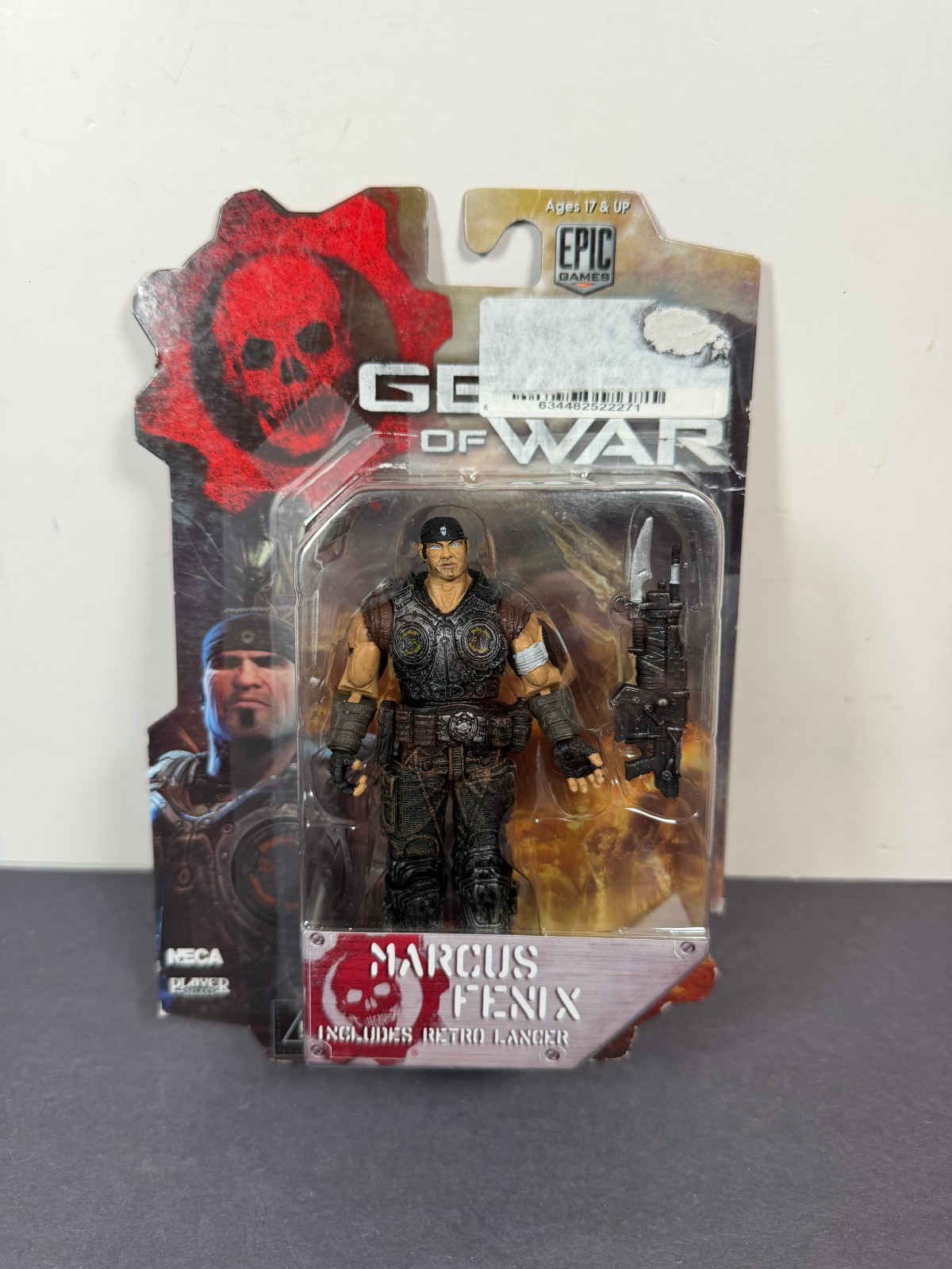 NECA Gears Of War MARCUS FENIX Player Select 3.75\