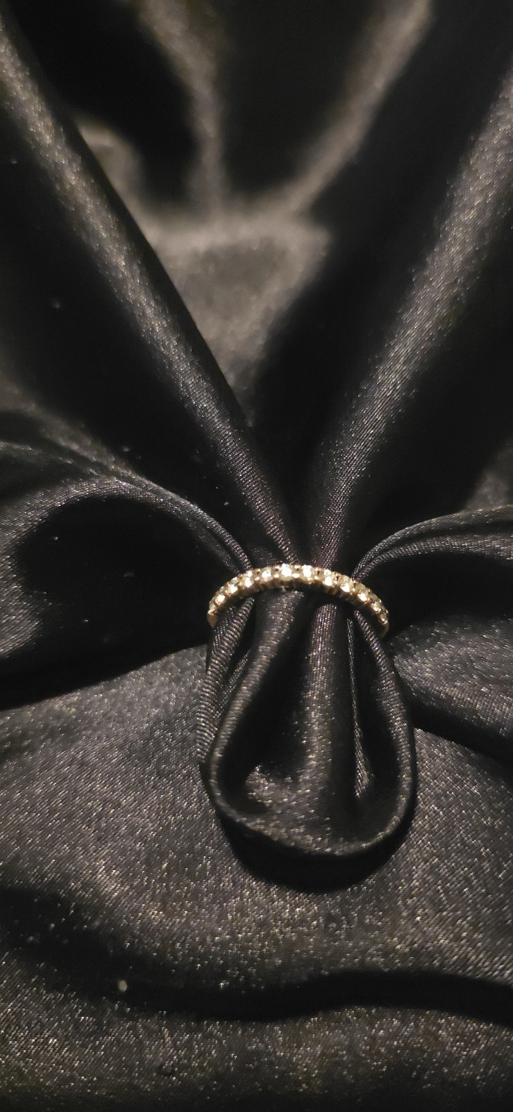 Rose Gold Metal Band Ring, 14k, Round Shape, Size 8.5, Gold Color, Pre-Owned