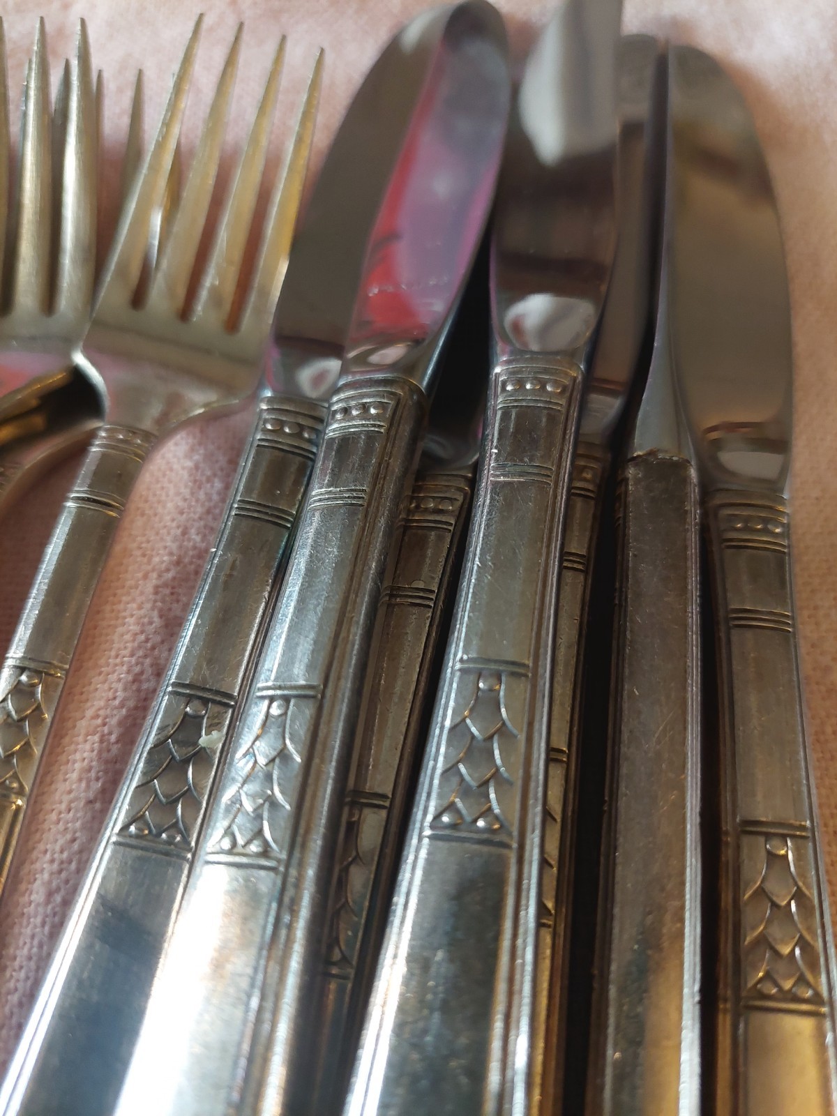 Oneida CAPRI Silverplate 1881 Wm A Rogers 1935 Silverware Lot Art Deco Vtg Antiq Oneida CAPRI Silverplate 1881 Wm A Rogers 1935 Silverware Lot Art Deco Vtg Antiq