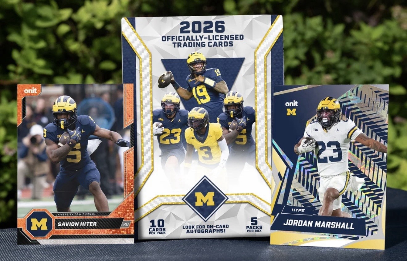 ‼️NEW RELEASE - MICHIGAN‼️ 2026 ONIT Football Blaster Box (Factory Sealed)