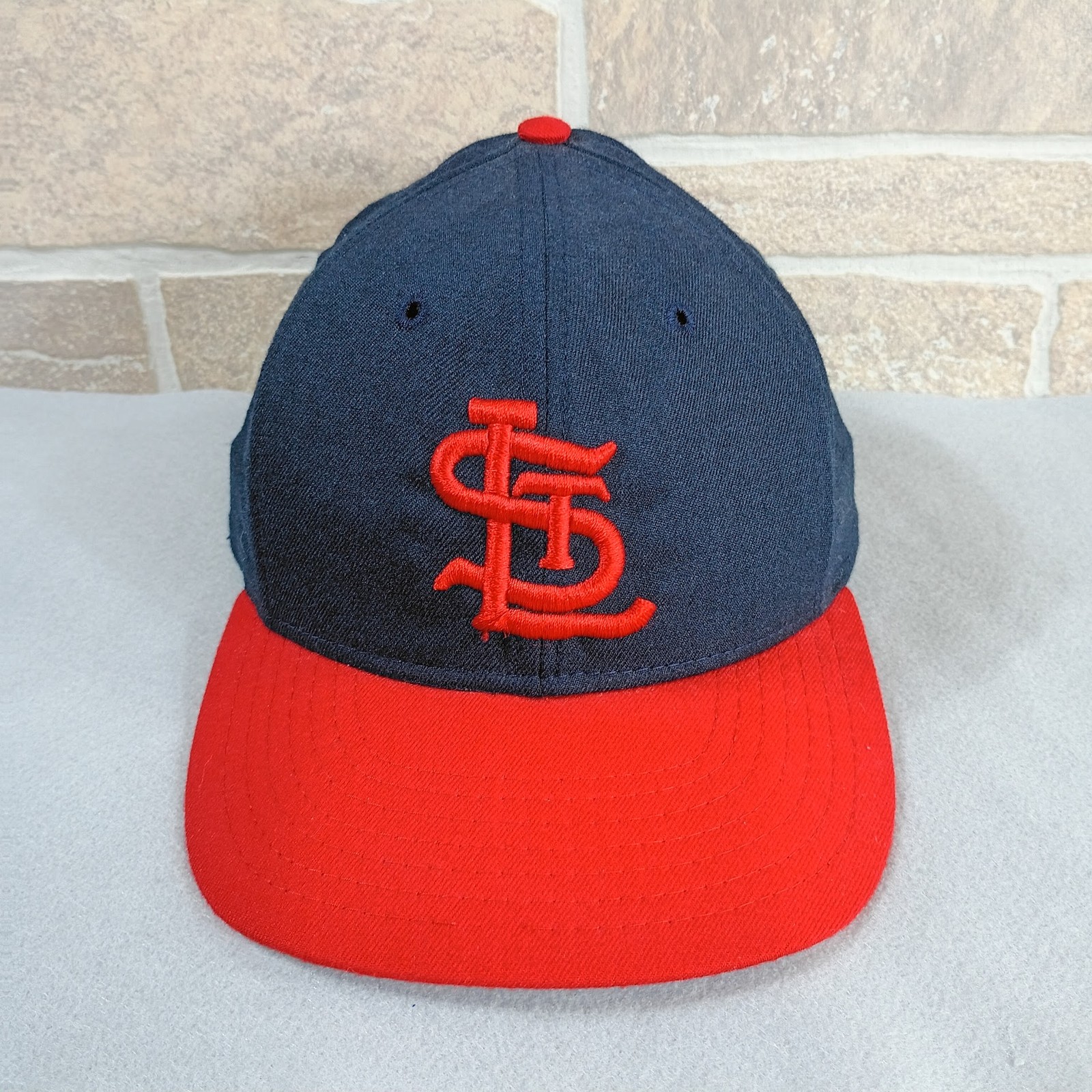 Vintage Roman Pro St. Louis Cardinals MLB Baseball Cap Hat Size 7 1/8 Fitted USA