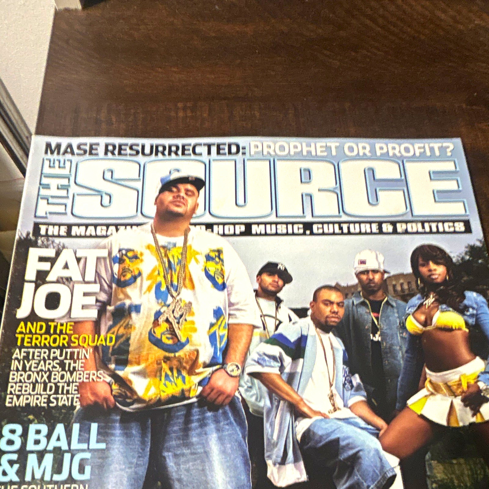 The Source Magazine July 2004 Issue #178 Fat Joe 8Ball & MJG Goodie Mob The Source Magazine July 2004 Issue #178 Fat Joe 8Ball & MJG Goodie Mob