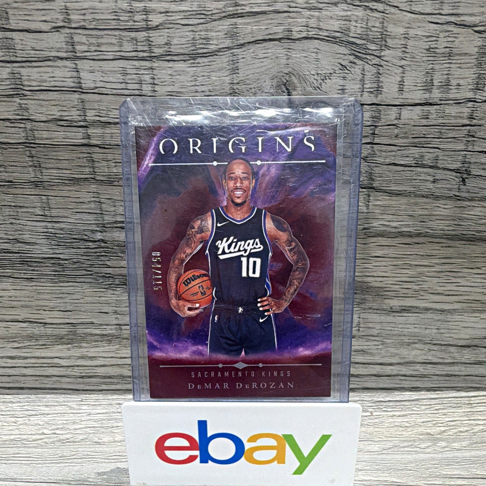 Panini 2024-25 Origins DeMar DeRozan Sacramento Kings #53 Serial /115