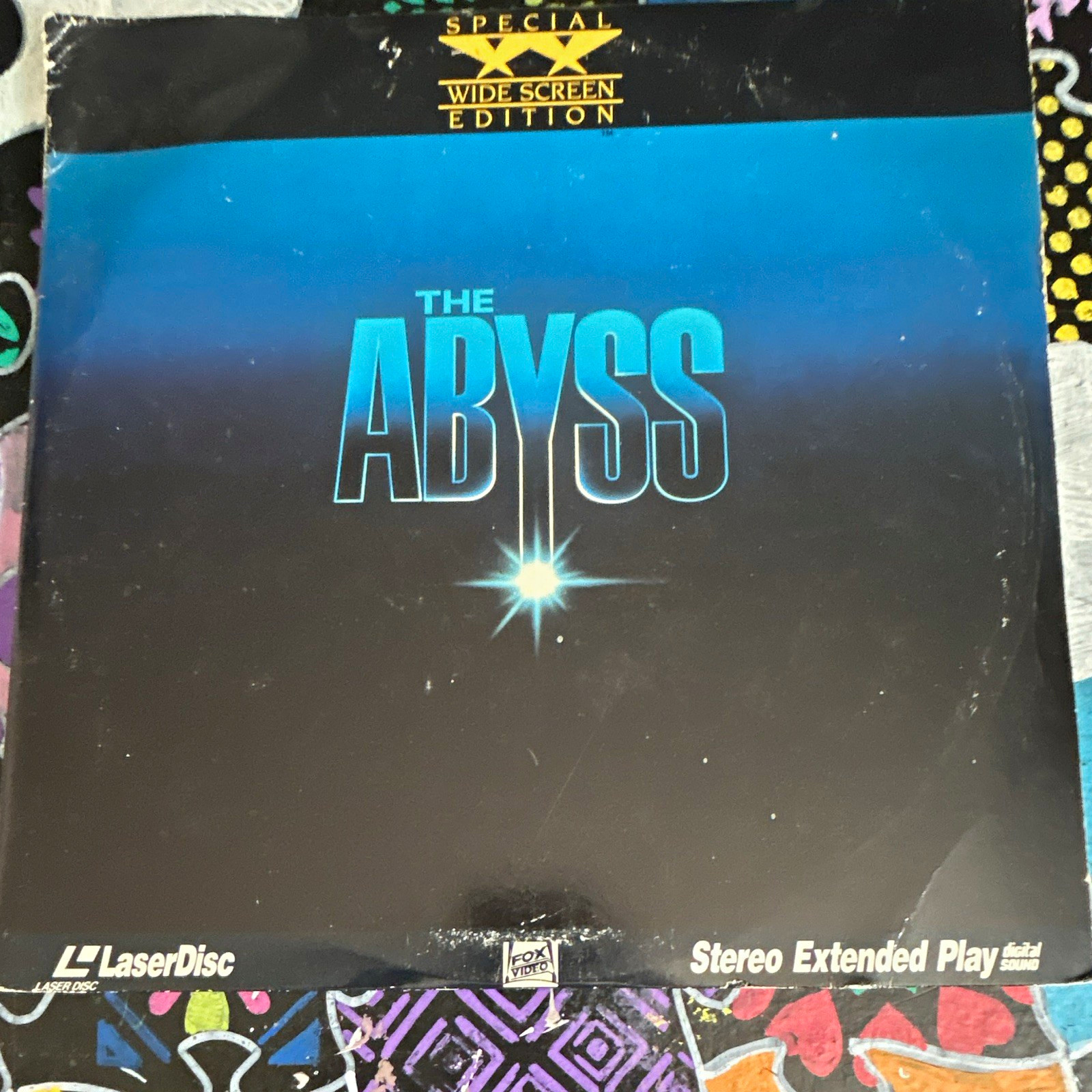 The Abyss LaserDisc Widescreen Special Edition 1989 PG-13 Ed Harris The Abyss LaserDisc Widescreen Special Edition 1989 PG-13 Ed Harris