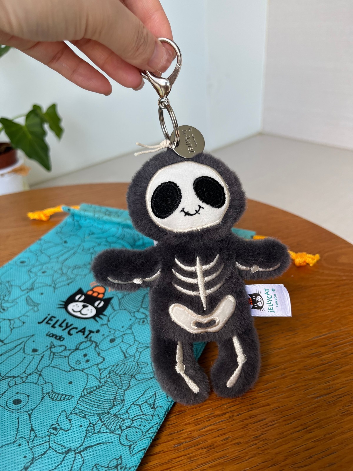 Special Offer Jellycat Skeleton Bob Bag Charm – Only 4 Left