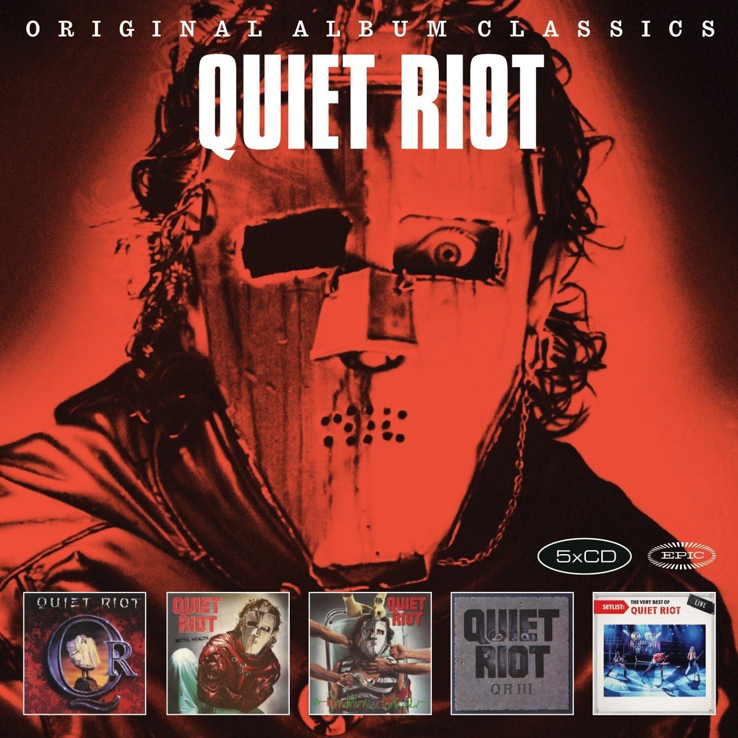 Quiet Riot Original Album Classics 5-CD NEW SEALED QR/Metal Health/QR III+