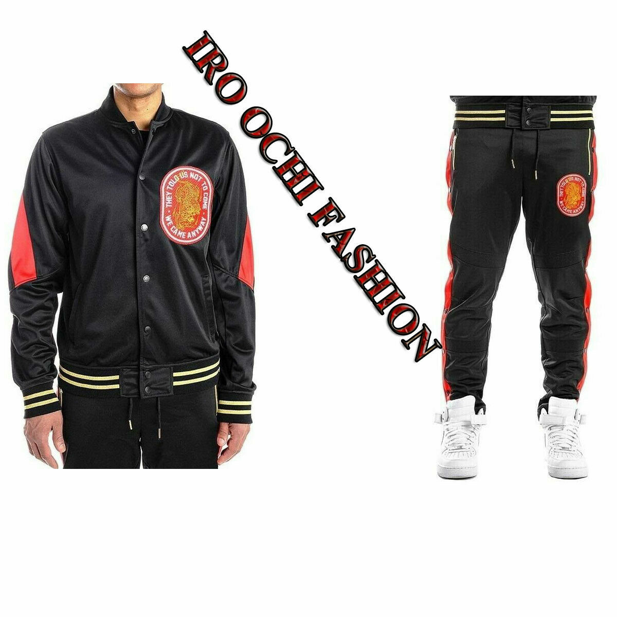 IRO OCHI Men\'s  New Fashions Jogger Set/Track Jacket