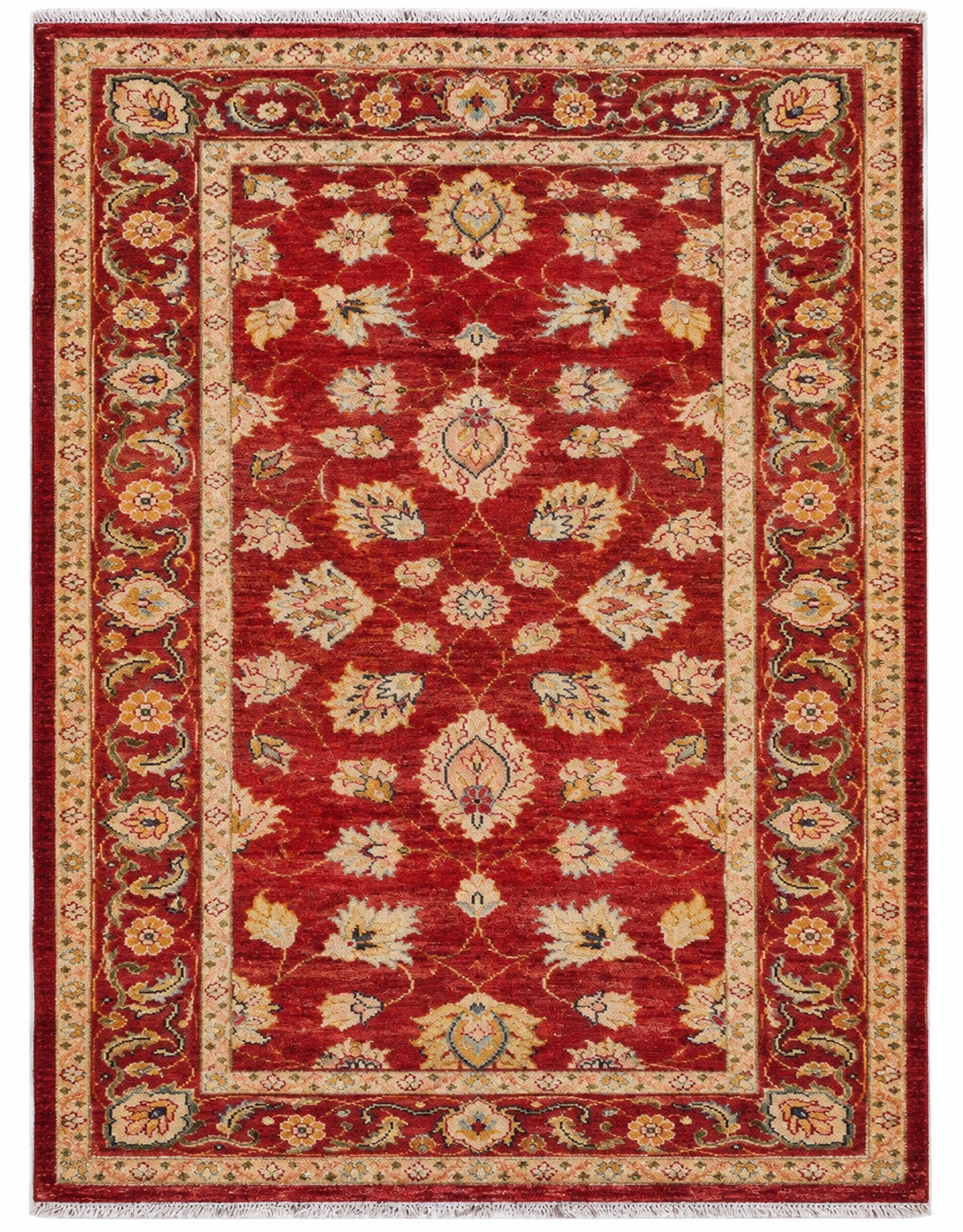 Handmade Hand Knotted Vintage Afghan Chobi Wool Area Rug 6 x 3 Ft Handmade Hand Knotted Vintage Afghan Chobi Wool Area Rug 6 x 3 Ft