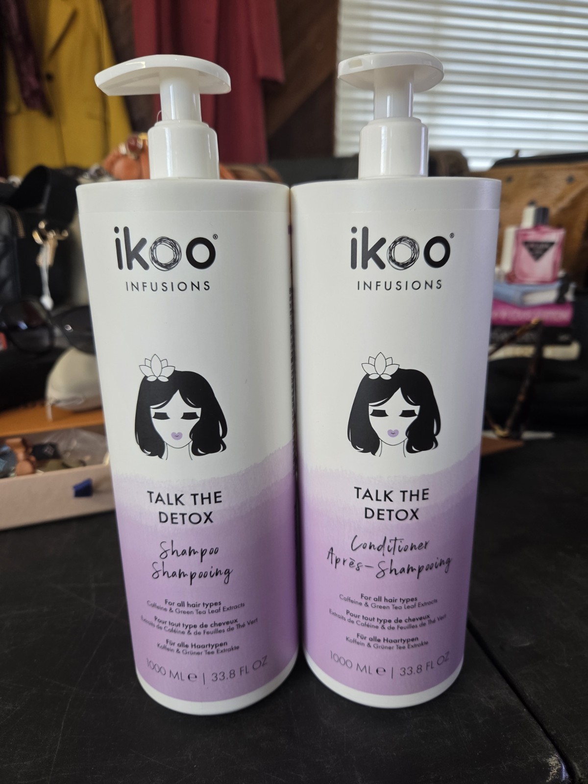 Ikoo Talk the Detox Shampoo & Conditioner 33.8 oz Duo Set