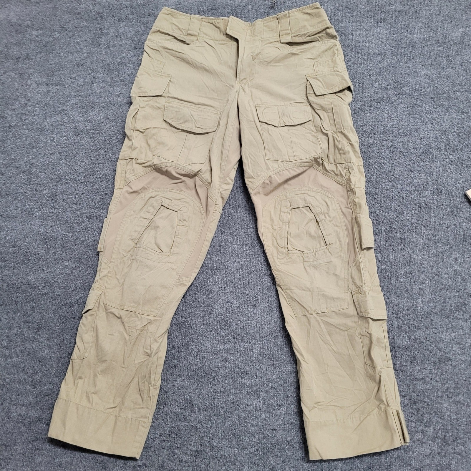 Crye Precision Combat Pants Mens Size 32R Tan G3 Tactical Ripstop USA Made Crye Precision Combat Pants Mens Size 32R Tan G3 Tactical Ripstop USA Made