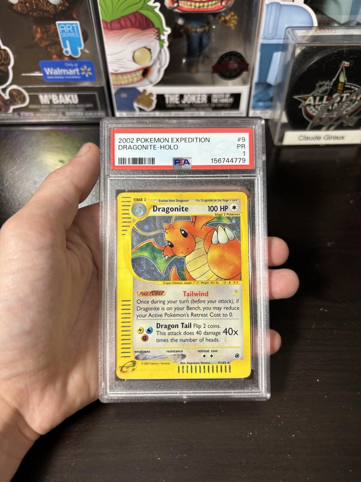 Pokemon TCG Dragonite 9/165 Expedition Base Set Holo Rare 2002 PSA 1 Pokemon TCG Dragonite 9/165 Expedition Base Set Holo Rare 2002 PSA 1