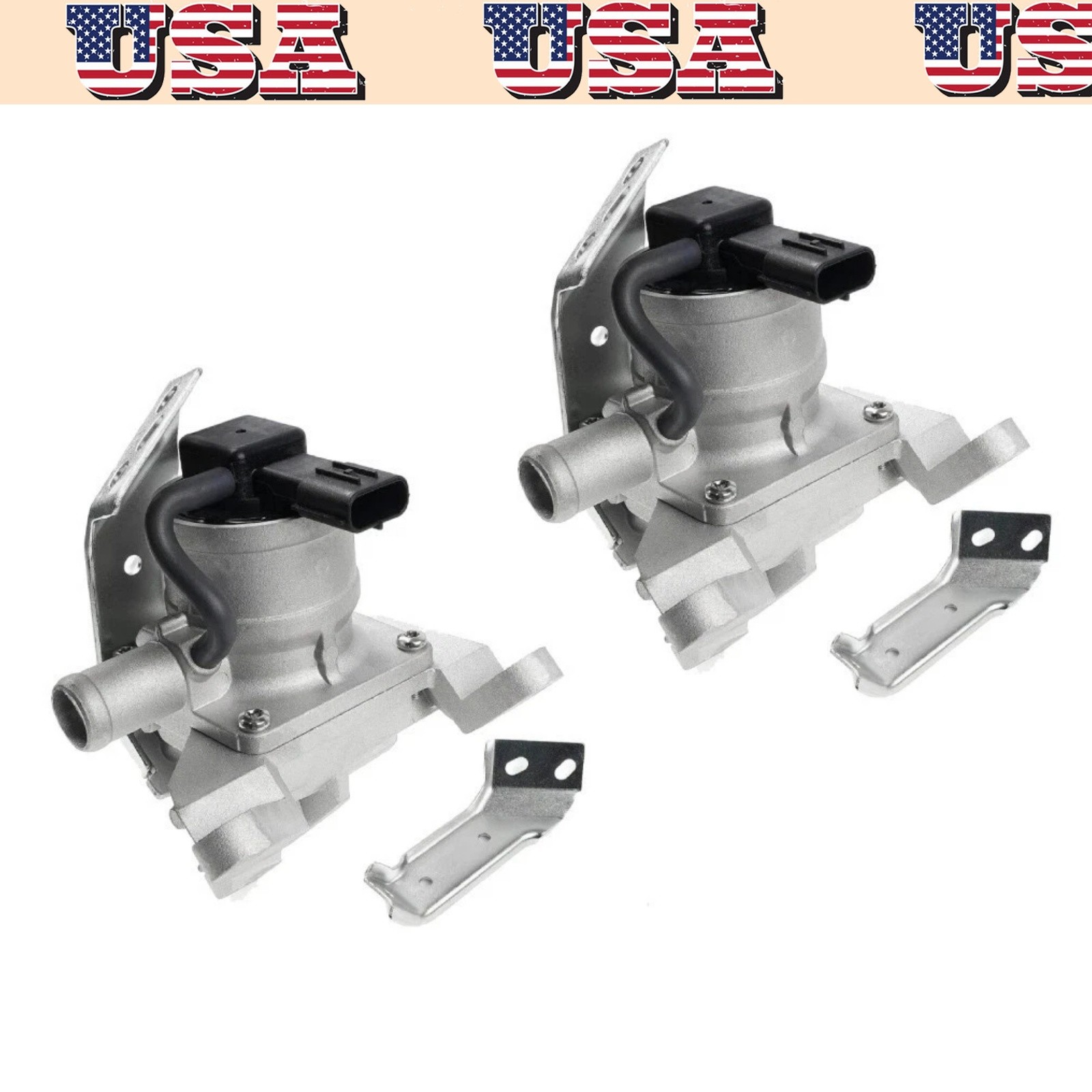 2Pcs Secondary Air Injection Check Valve 2571050031 For 07-09 Toyota Tundra 4.7L