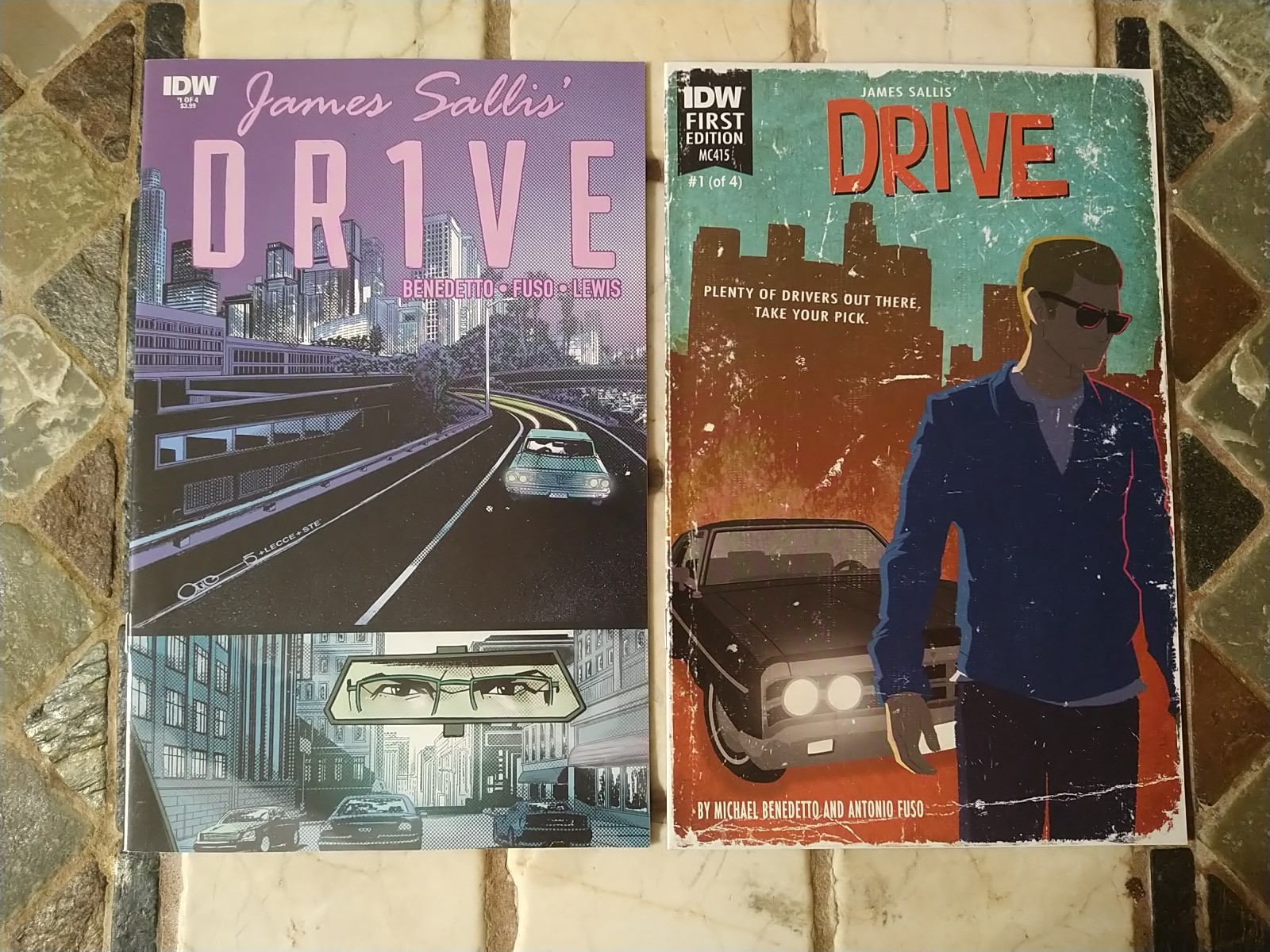 Drive #1 IDW Publishing 2015 Subscription Variant Cover & Regular Cover Drive #1 IDW Publishing 2015 Subscription Variant Cover & Regular Cover