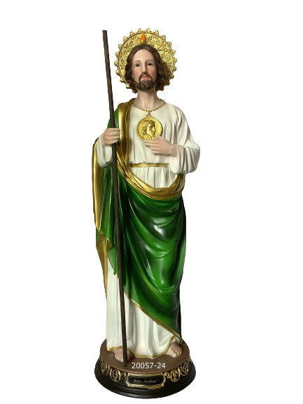 San Judas Tadeo Resin Statue 24