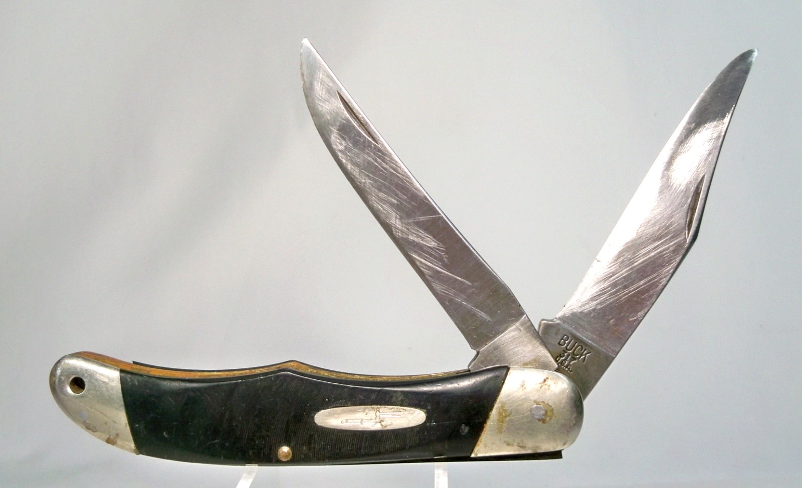 1972-86 Buck USA 317 Trailblazer 2-Blade Folding  Pocket Knife