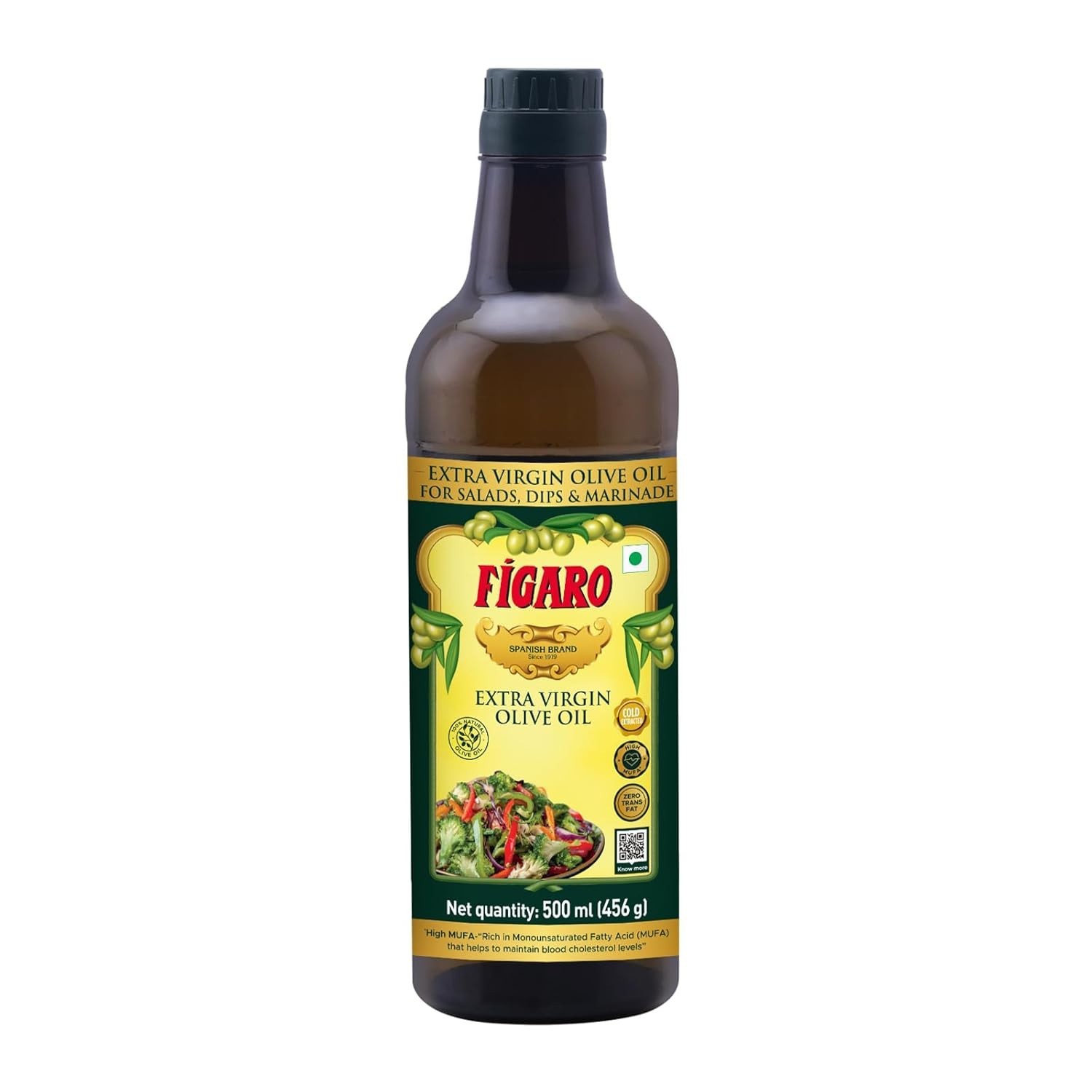 Figaro Extra Virgin Olive Oil 100% Natural Cold Extracted Cooking Oil