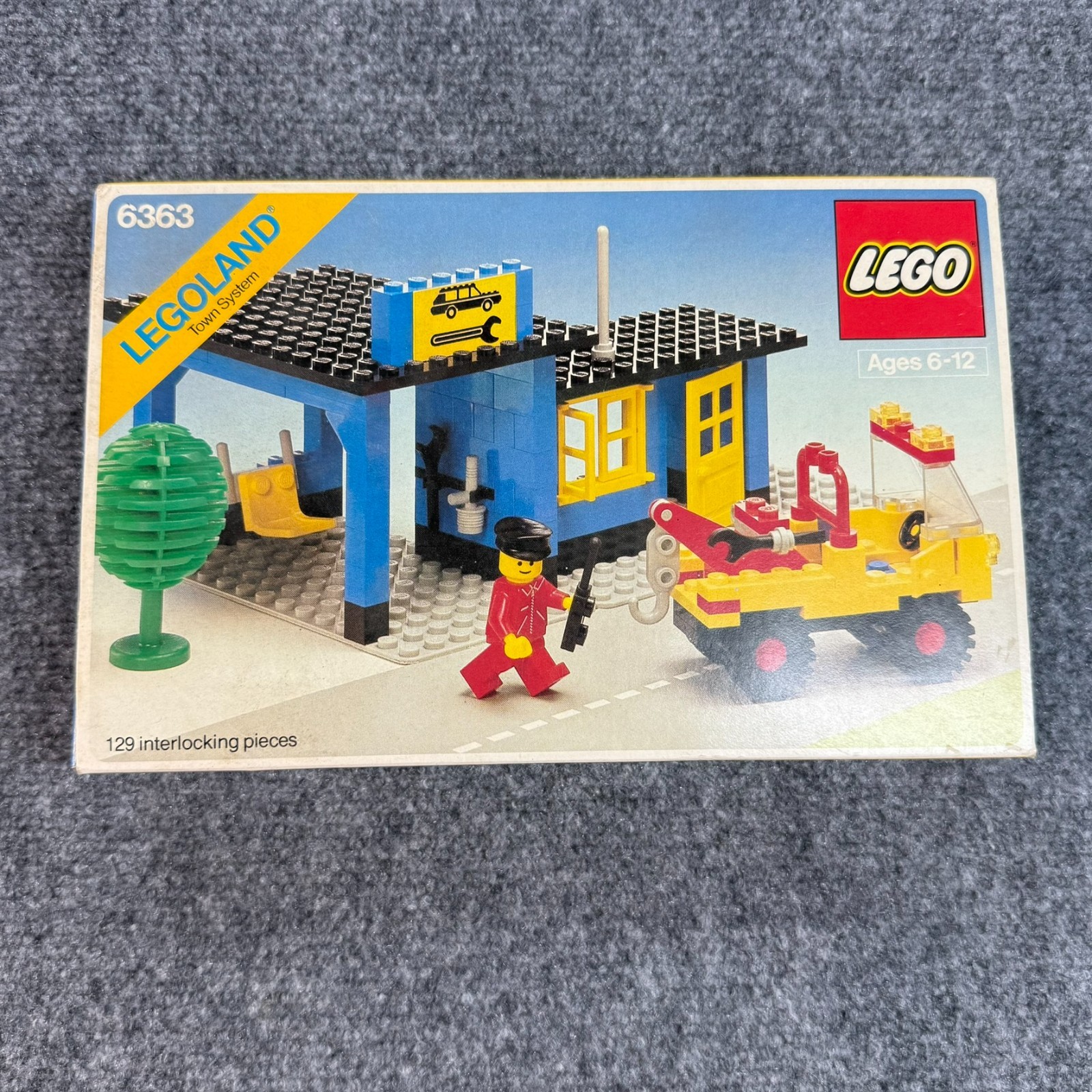 LEGO Legoland Set 6363 - Auto Service Station - w/Box Instructions