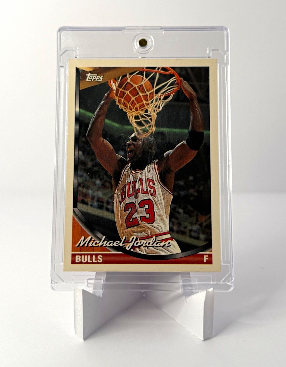 Topps 1993-94 Michael Jordan Chicago Bulls #23 Basketball Card NBA