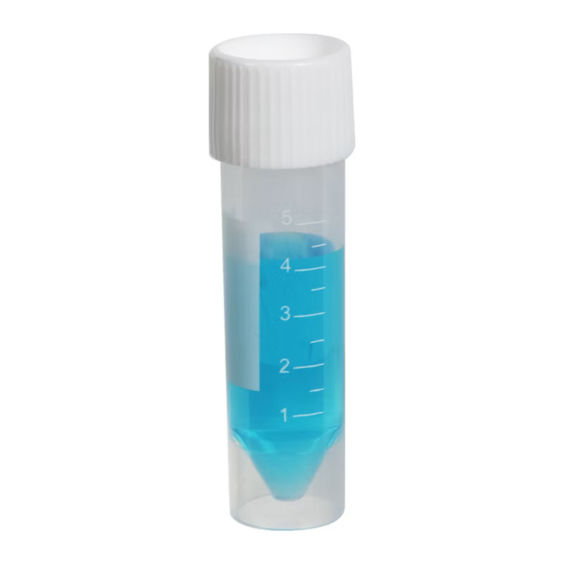 MTC Bio C1811 5mL Sterile Transport Tubes Attached White Caps 1000 MTC Bio C1811 5mL Sterile Transport Tubes Attached White Caps 1000
