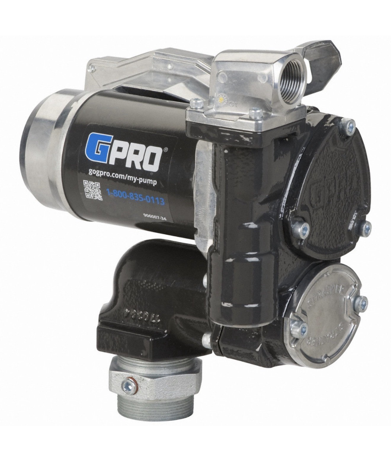 GPI V25-012PO Electric Drum Pump 12V 2/5hp 25gpm Cast Iron GPI V25-012PO Electric Drum Pump 12V 2/5hp 25gpm Cast Iron