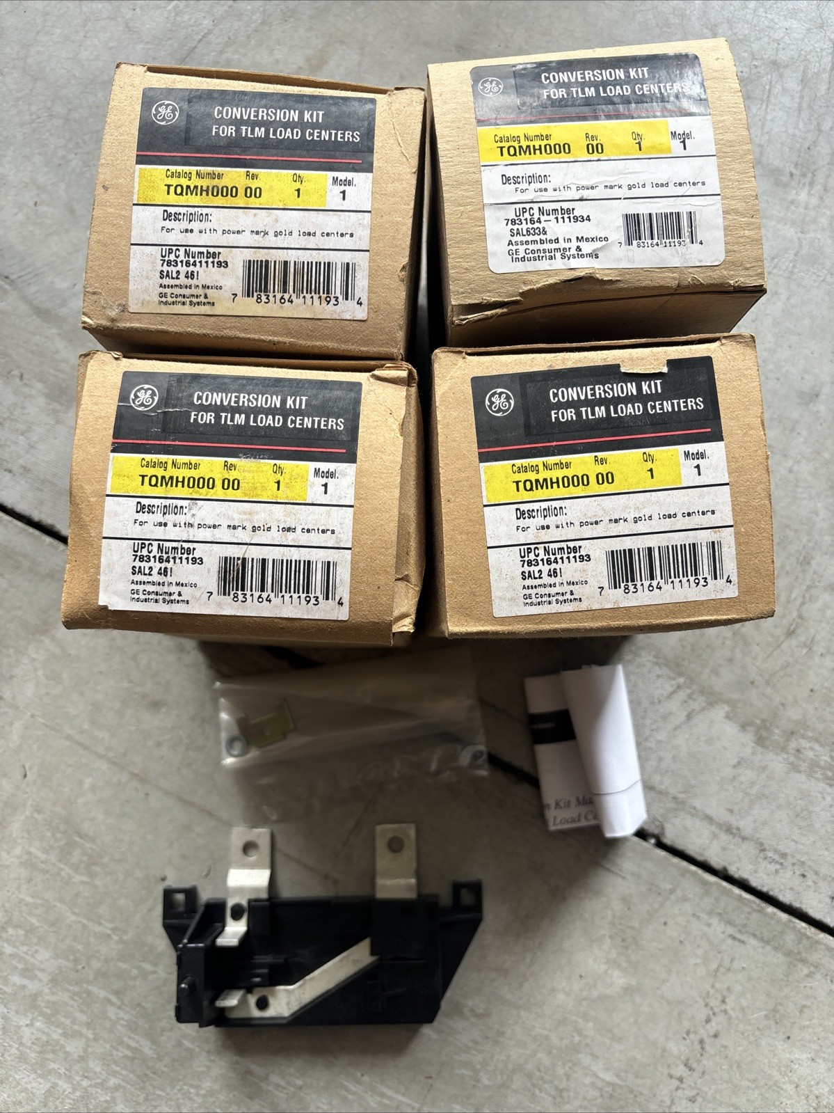 Lot Of 4 General Electric TQMH000 Conversion Kit New In Box. Lot Of 4 General Electric TQMH000 Conversion Kit New In Box.