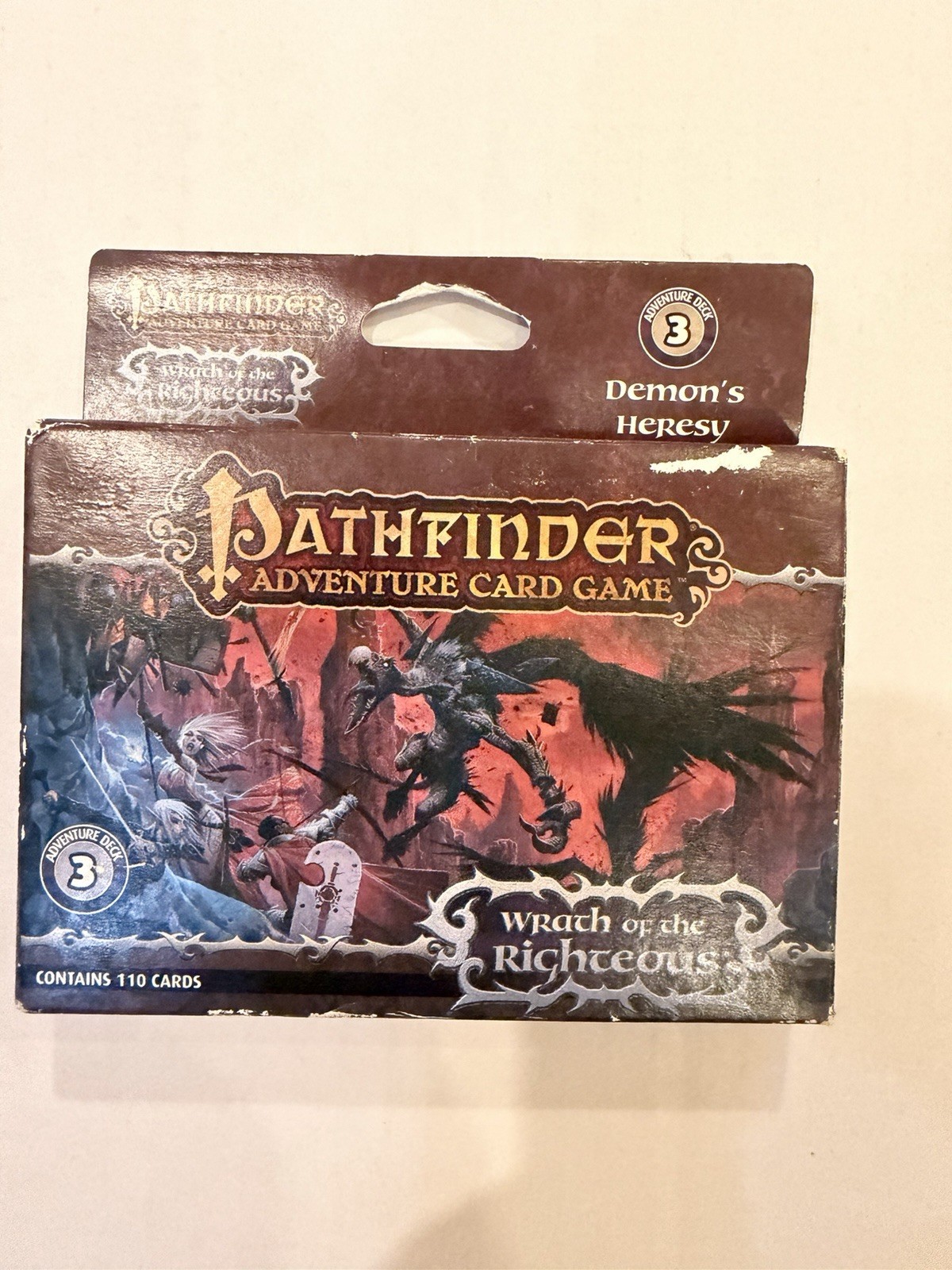 PATHFINDER Card Game Demon\'s Heresy WRATH OF THE RIGHTEOUS Adventure Deck 3 PATHFINDER Card Game Demon\'s Heresy WRATH OF THE RIGHTEOUS Adventure Deck 3
