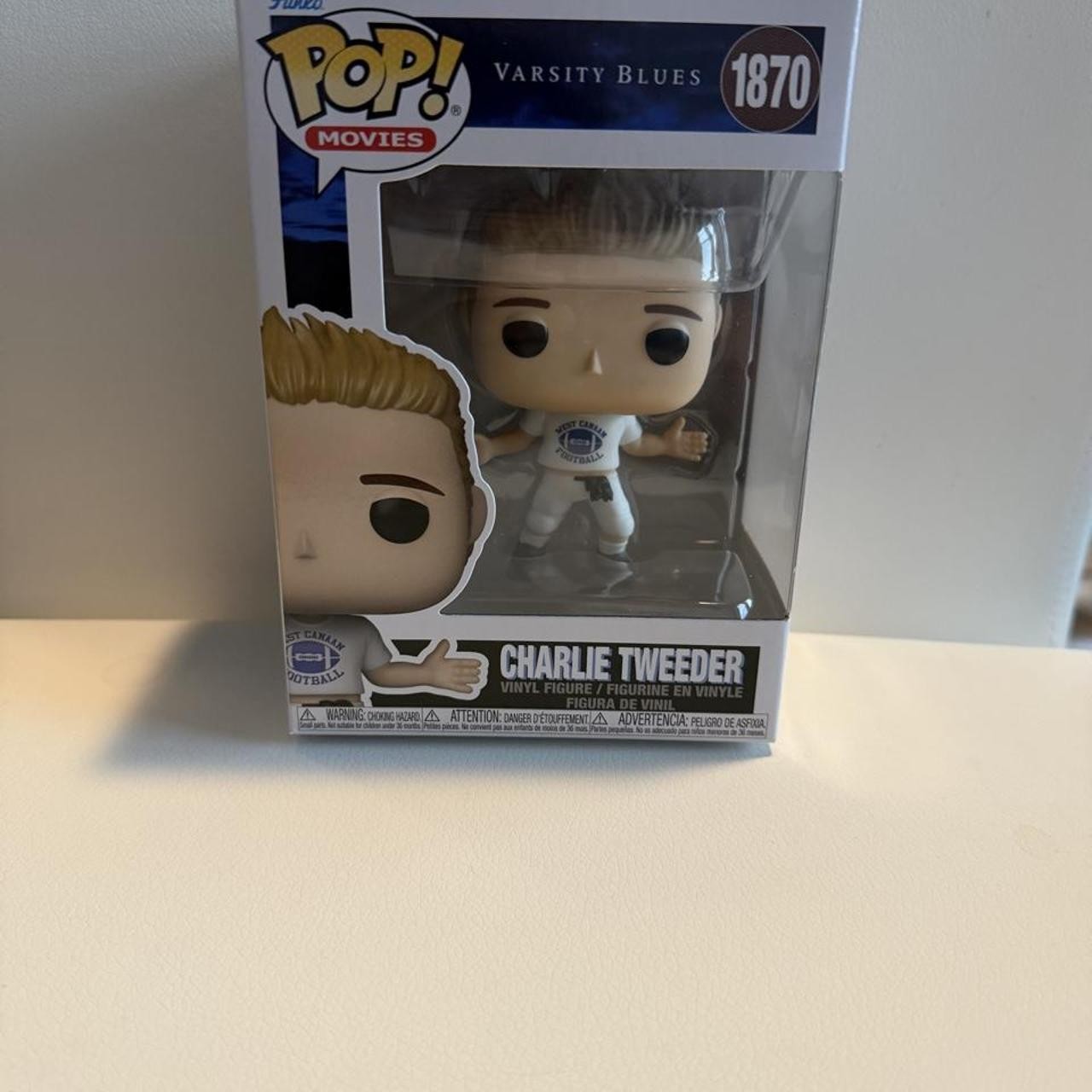 Funko Pop Charlie Tweeder Varsity Blues #1870 Funko Pop Charlie Tweeder Varsity Blues #1870