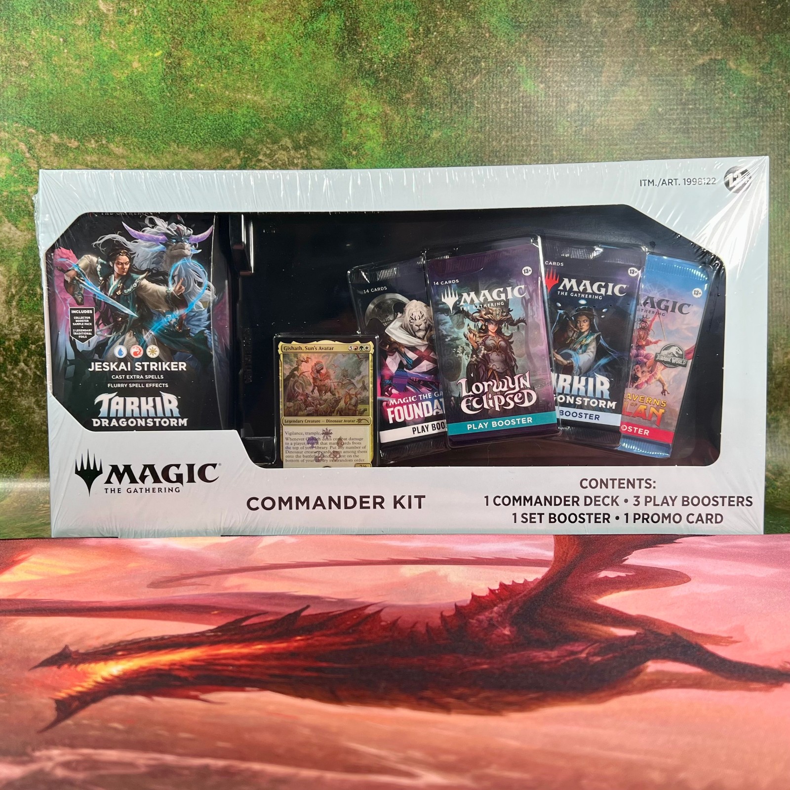 Magic the Gathering Tarkir Dragonstorm, Jeskai Striker, Commander Bundle