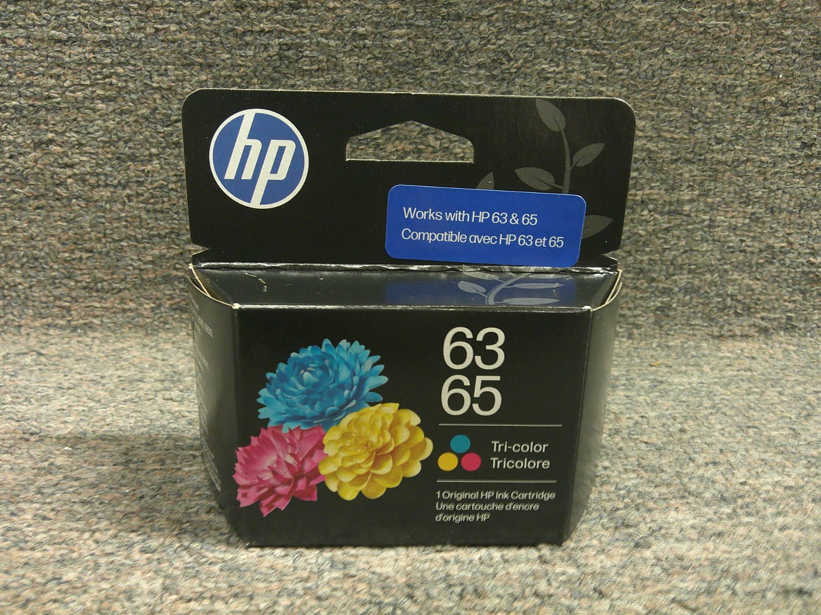 B7RT2AN New Genuine HP 63 / 65 Tri-color Ink Cartridge 12/2027 B7RT2AN New Genuine HP 63 / 65 Tri-color Ink Cartridge 12/2027