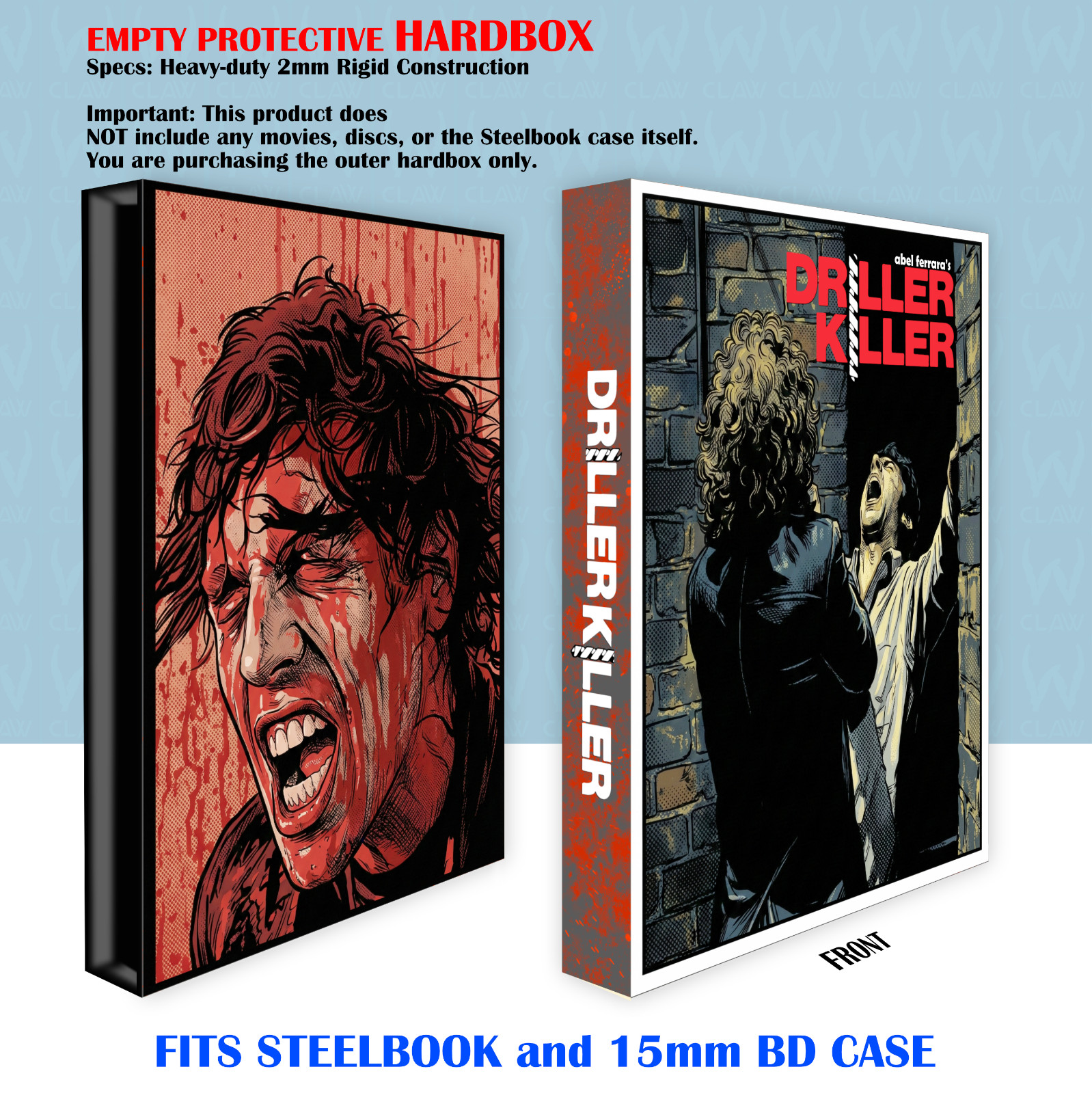 Driller Killer Custom Hardbox  (No Movies)
