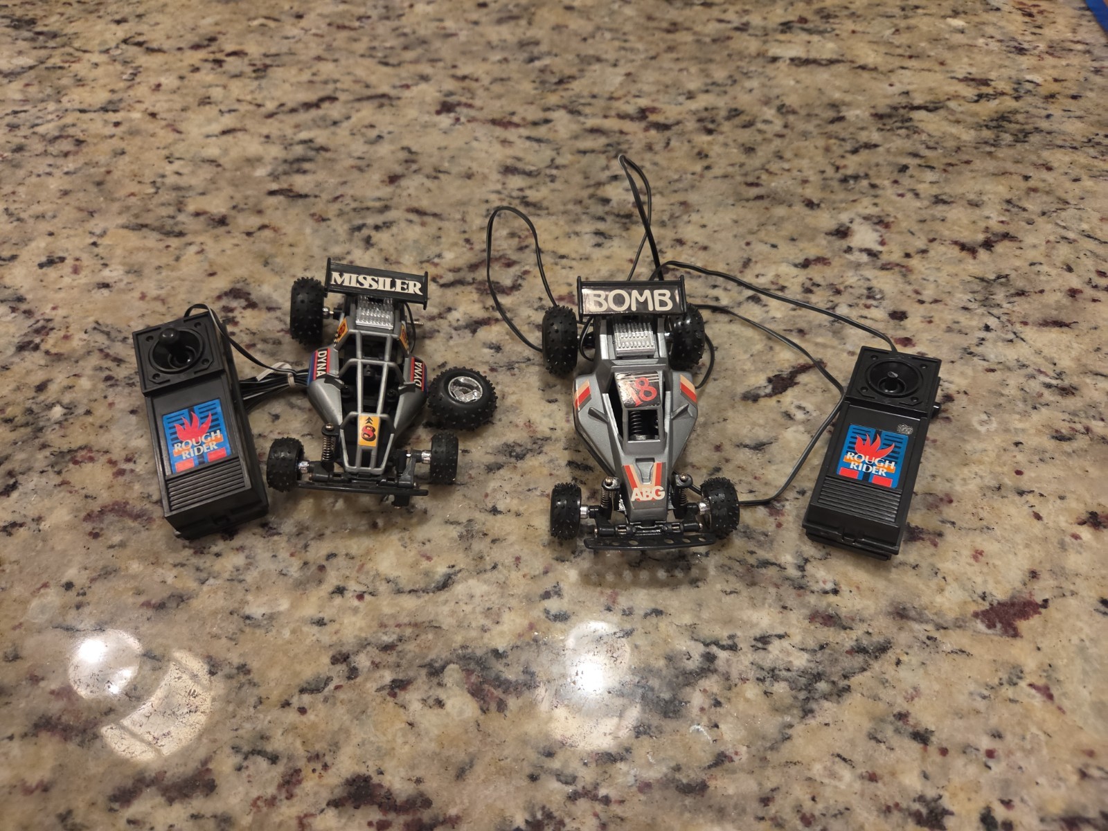 Vintage 1980s Wired Remote Control Buggy Car Lot ABG Bombi Missler PARTS REPAIR Vintage 1980s Wired Remote Control Buggy Car Lot ABG Bombi Missler PARTS REPAIR