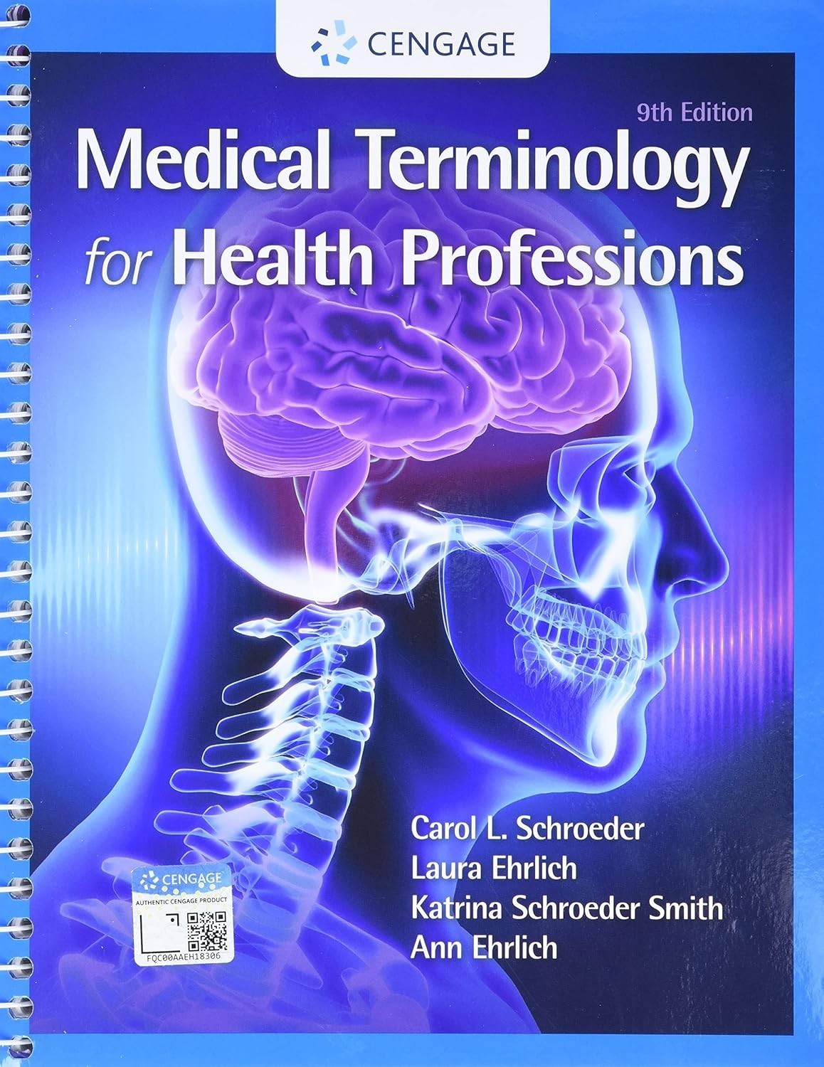 Medical Terminology for Health Professions Spiral (9th Edition) UPS SHIP