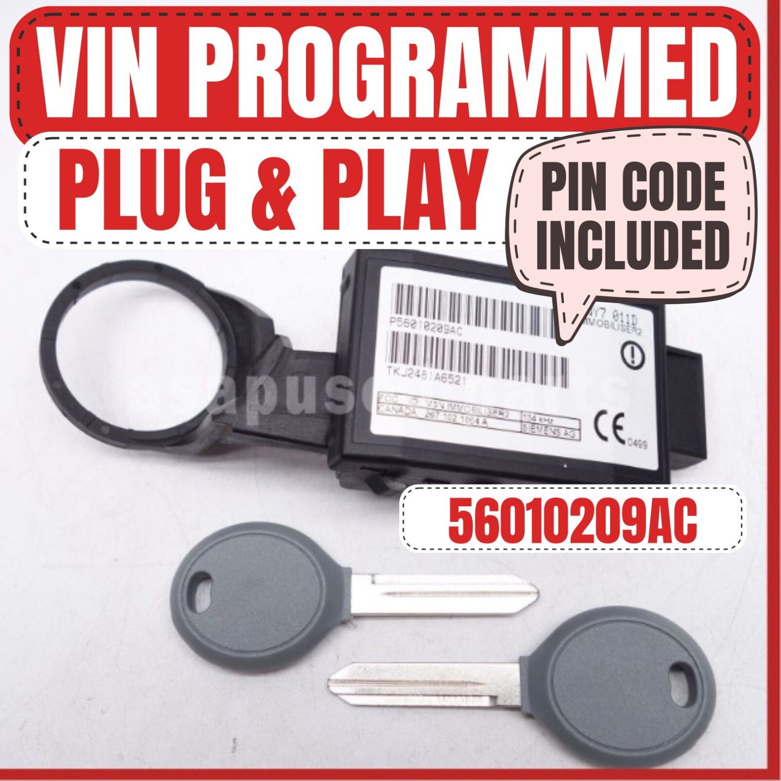 📮2001-2006 Jeep Wrangler 2002-2004 Liberty MODULE 56010209AC Plug N Go.. 📮2001-2006 Jeep Wrangler 2002-2004 Liberty MODULE 56010209AC Plug N Go..