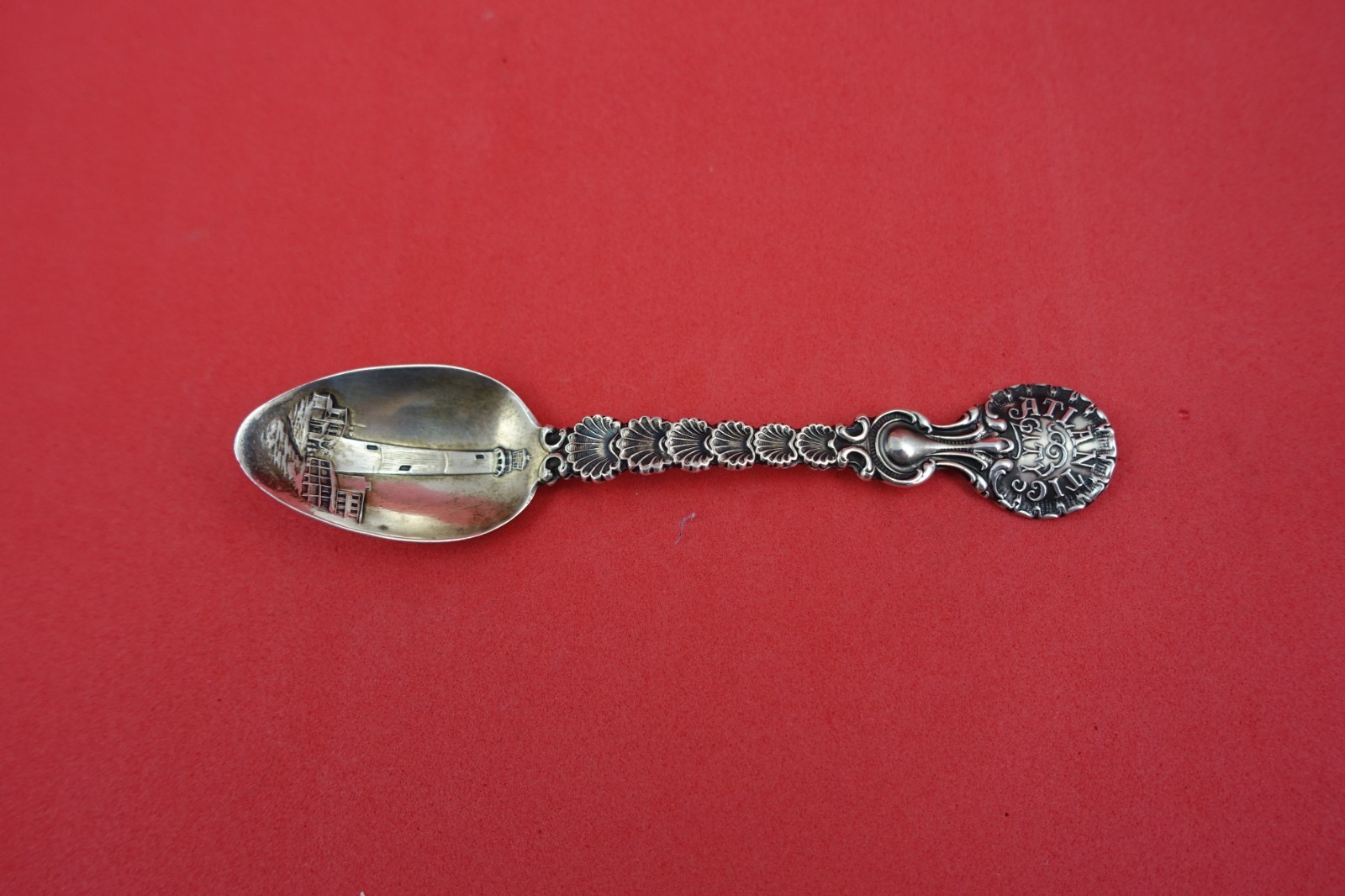 Pattern Unknown by Shiebler Sterling Demitasse Spoon  