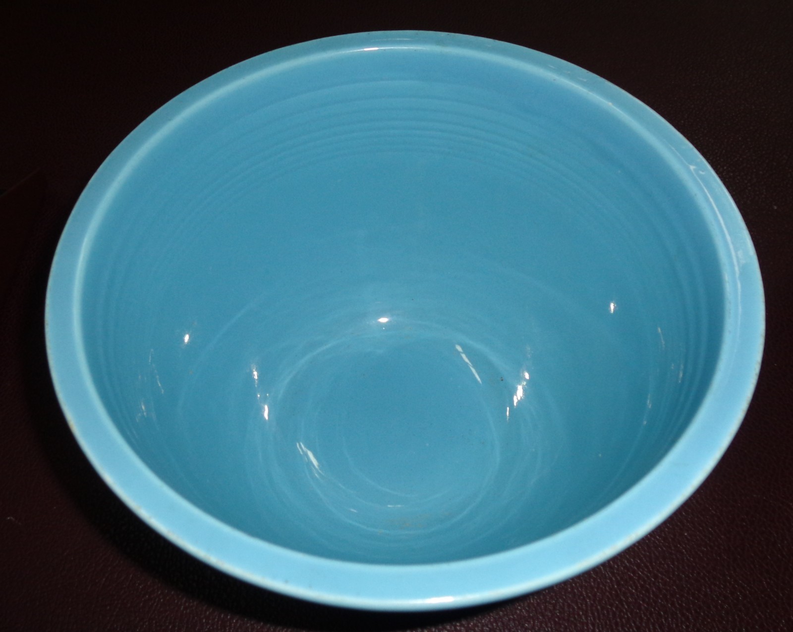 Vintage Fiesta Nested Mixing Bowl #6 Blue Mint Damage Free Made in USA circa1950
