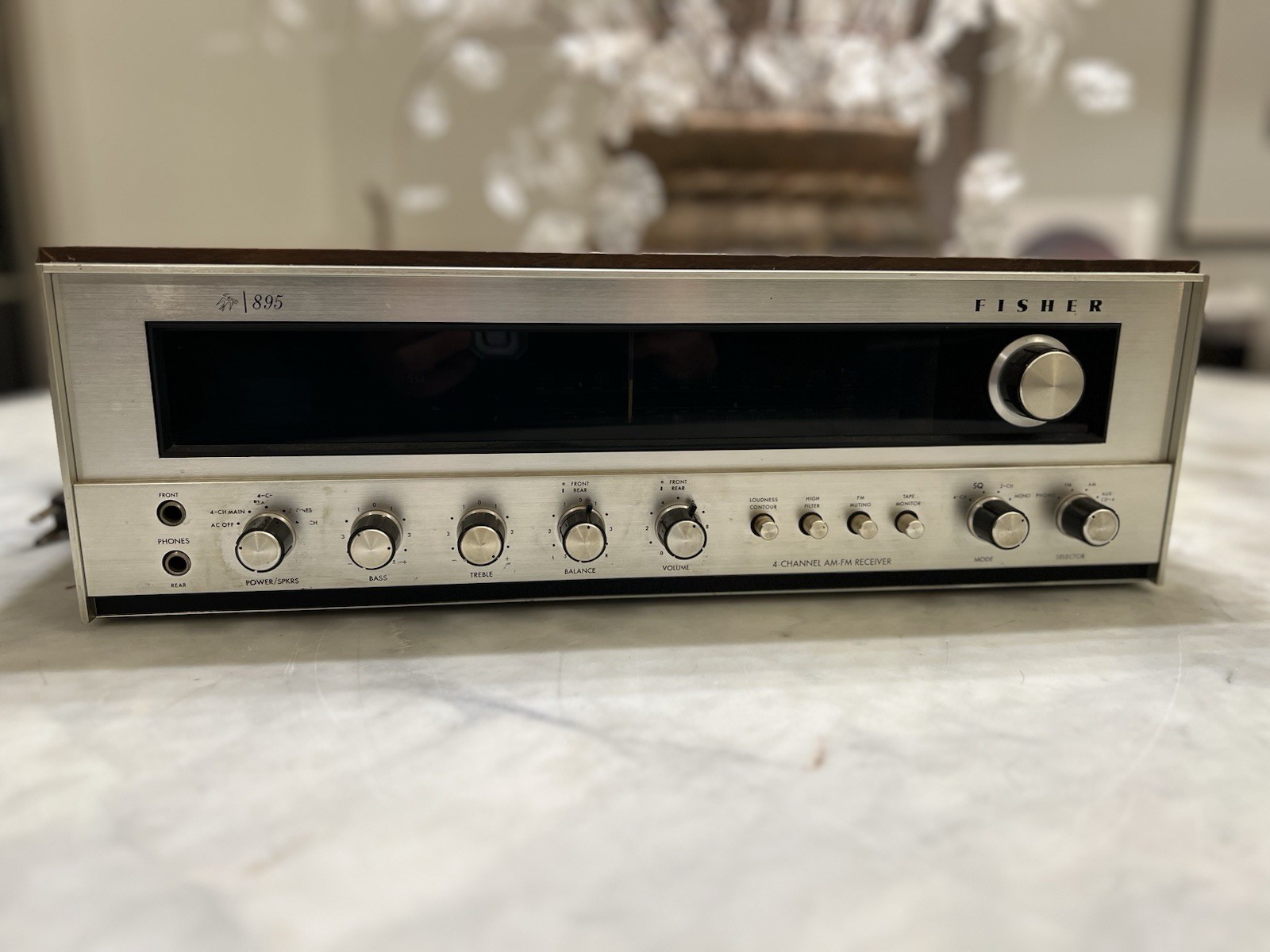 Vintage Fisher 674 4-Channel Quadraphonic AM FM Receiver - TESTED - Japan