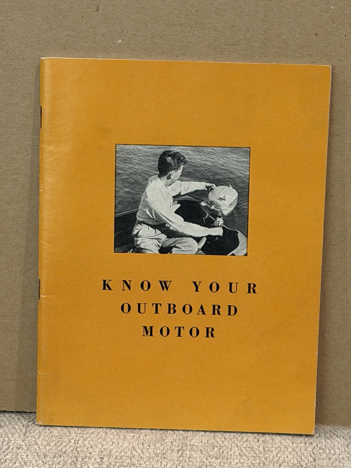 Vintage 1940s Johnson Motors Outboard Motor Co Booklet Know Your Outboard Motor